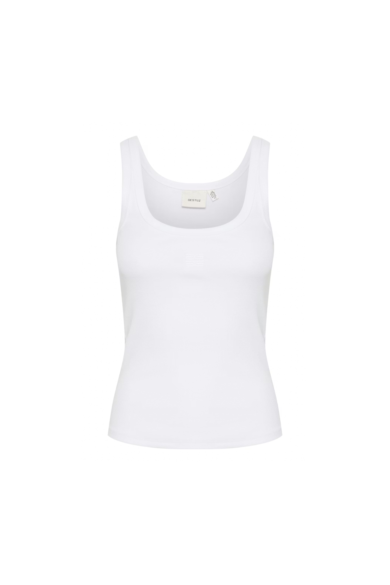 DREW LOGO 2.0 TOP - BRIGHT WHITE