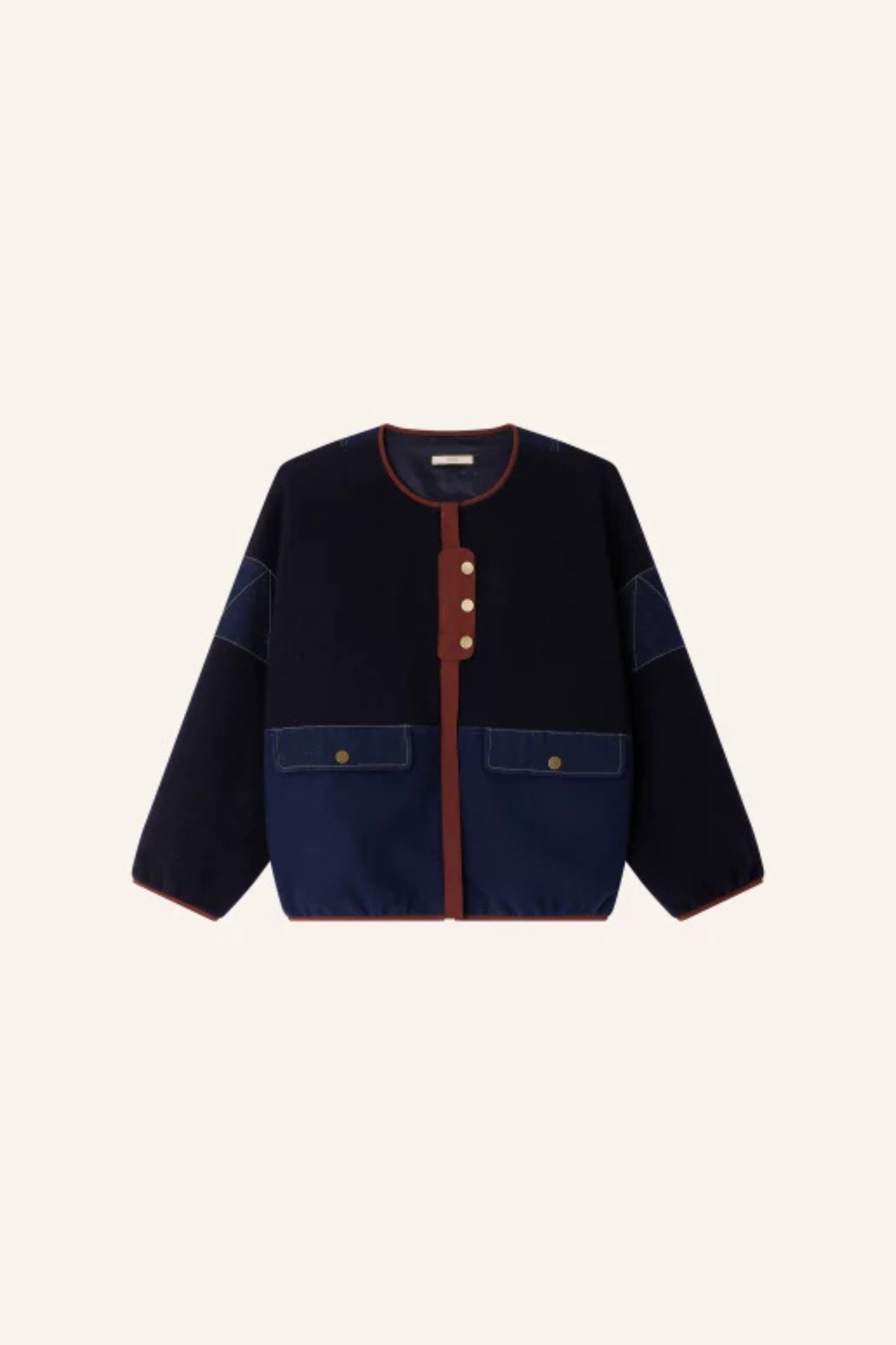 COLD NIGHT JACKET - MOOD INDIGO