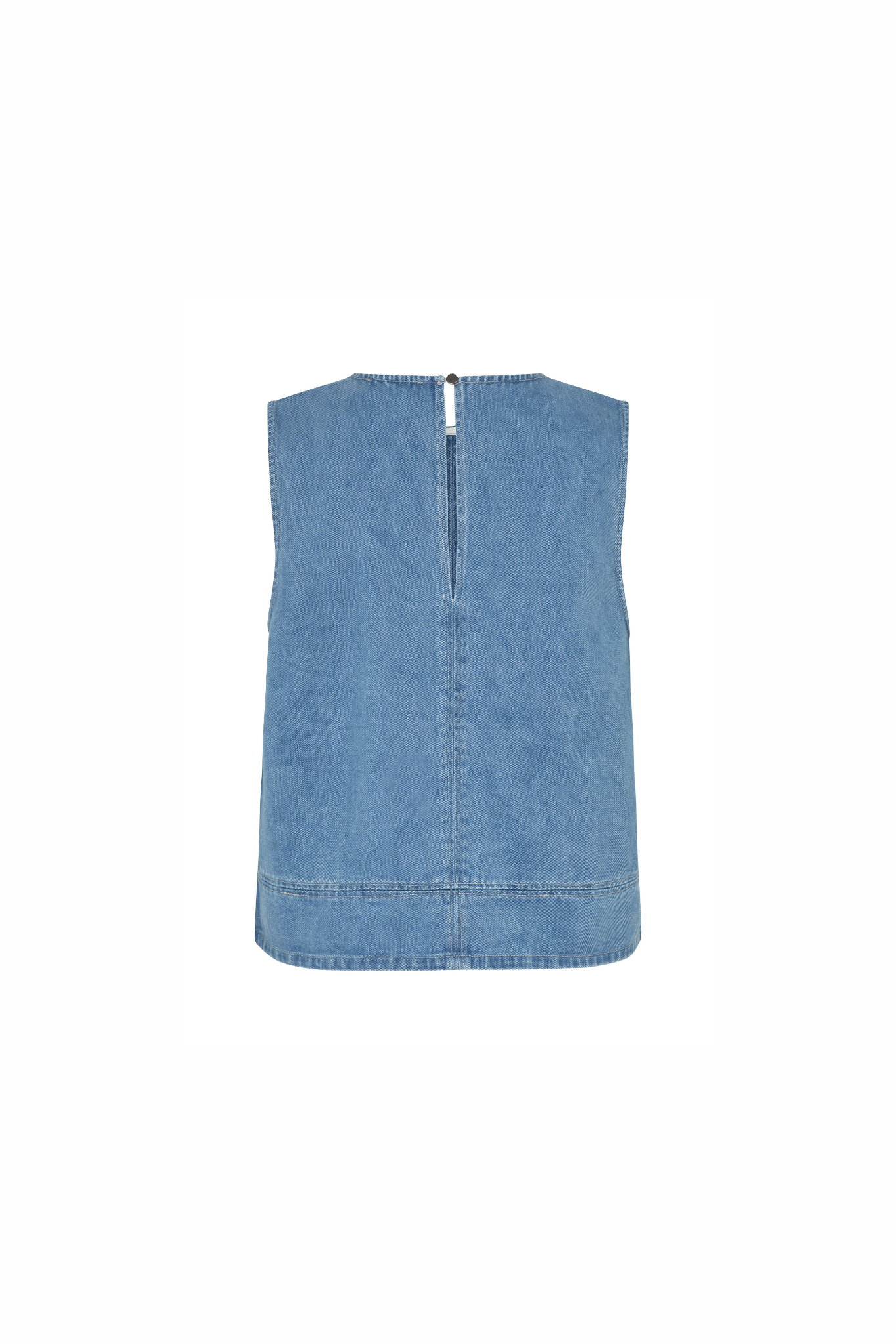NAOMA SOLID TOP - VINTAGE BLUE