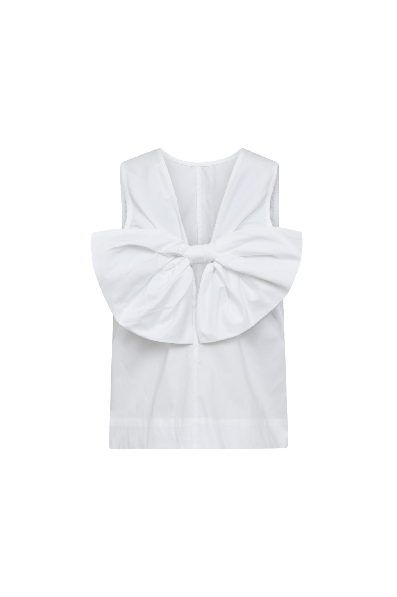 SANNA BOW TOP - WHITE