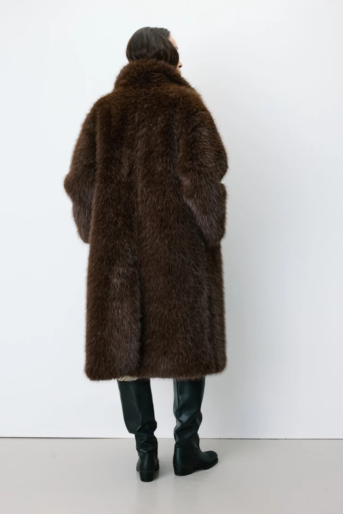 ALARA COAT - CHOCOLAT