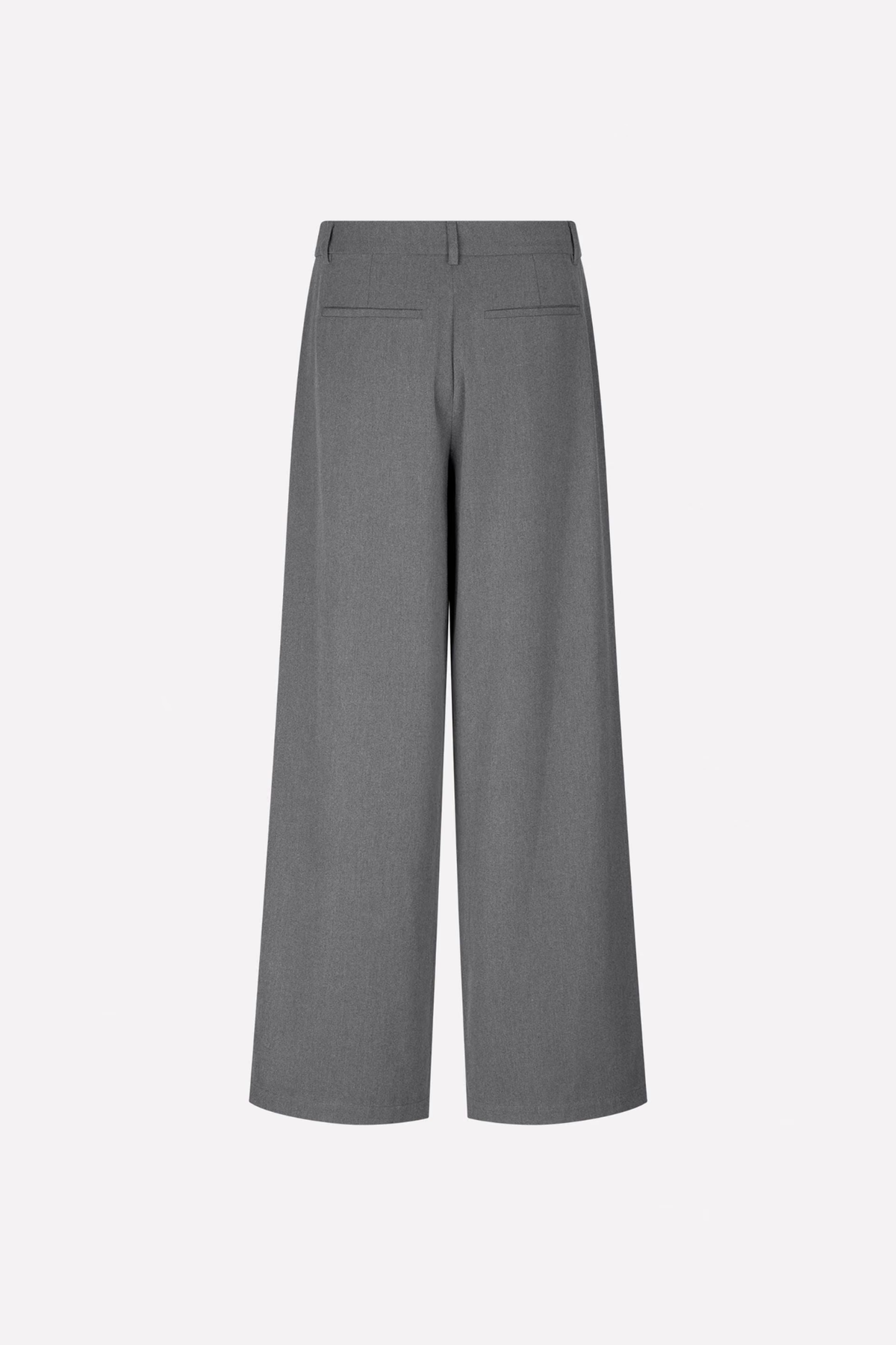 DORE WAIST PANTS - GREY MEL