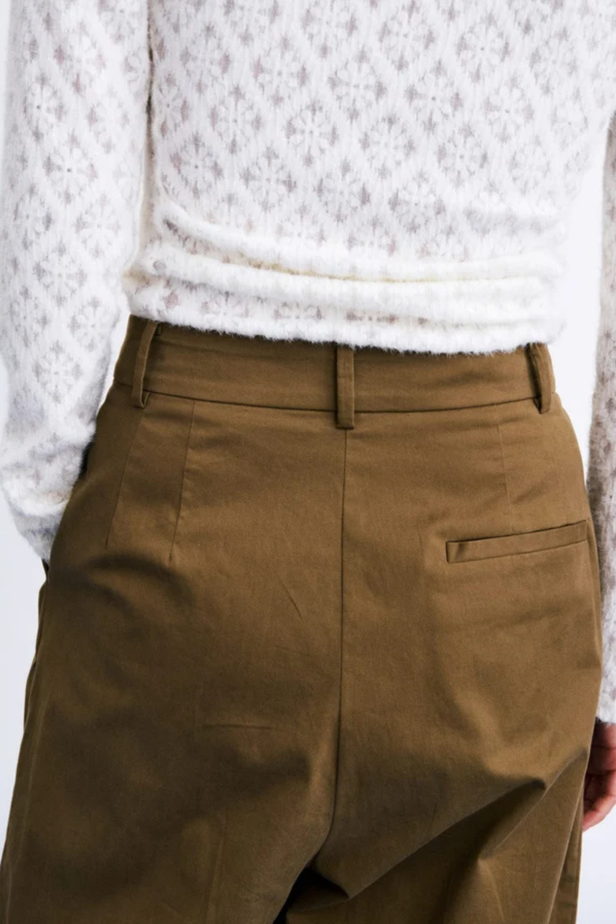 NORFOLK PANTS - ICE BROWN