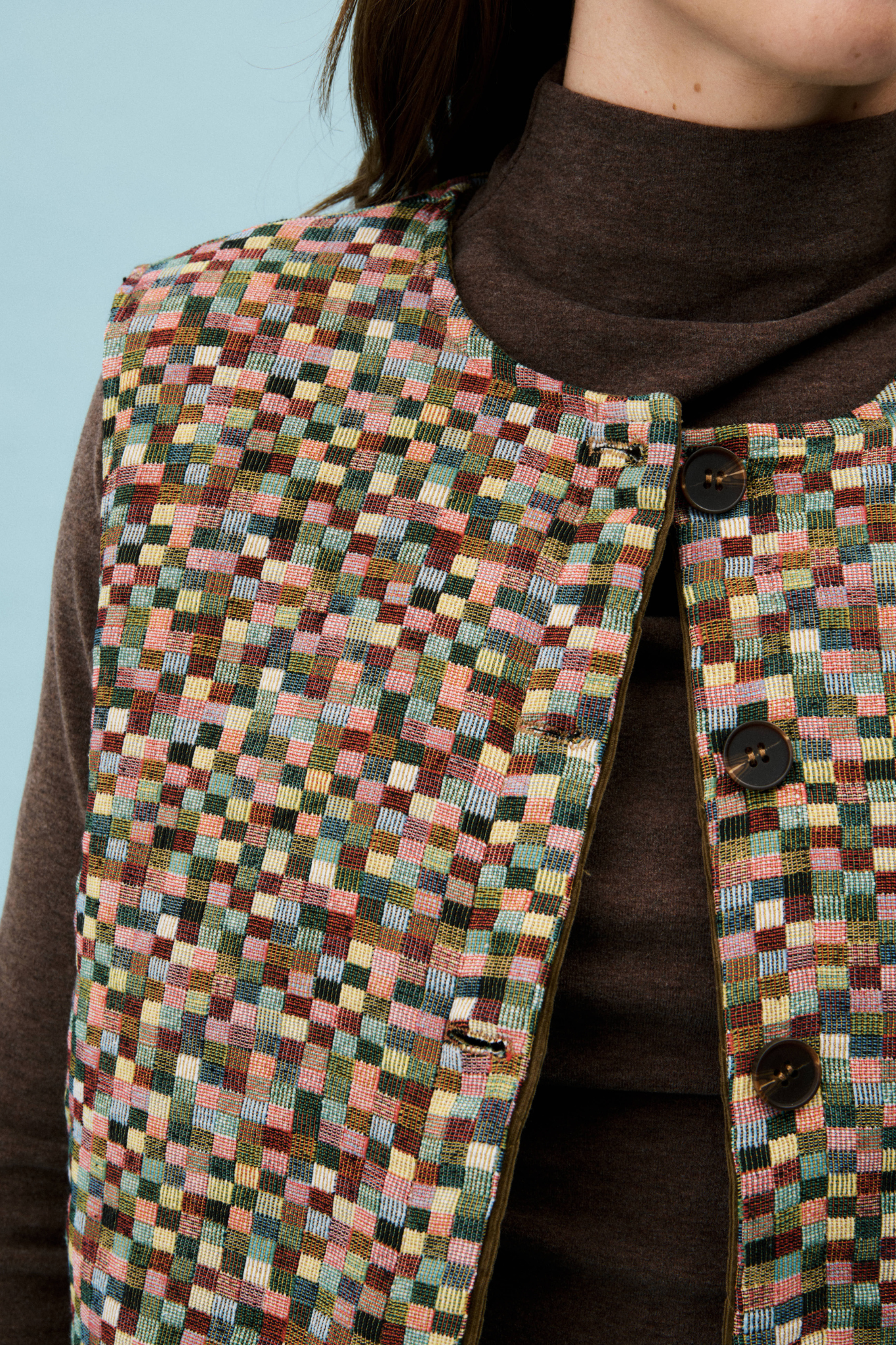 LYSANDRA GILET - MULTICOLOR