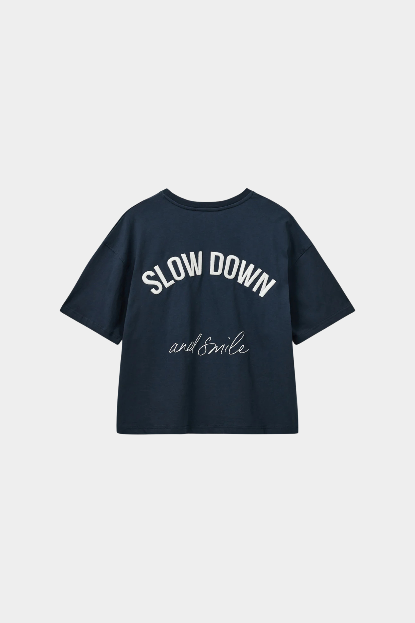 VERA T-SHIRT - NAVY BLUE