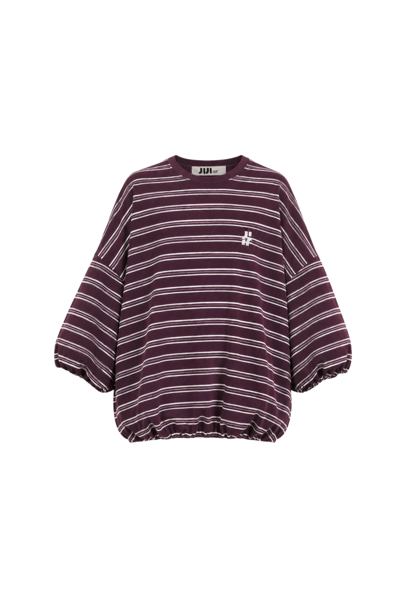 LUC TOP - AUBERGINE
