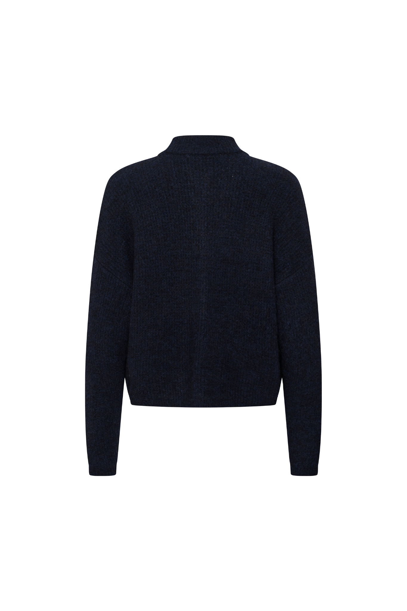 ALPHA SHORT CARDIGAN - SKY CAPTAIN MELANGE