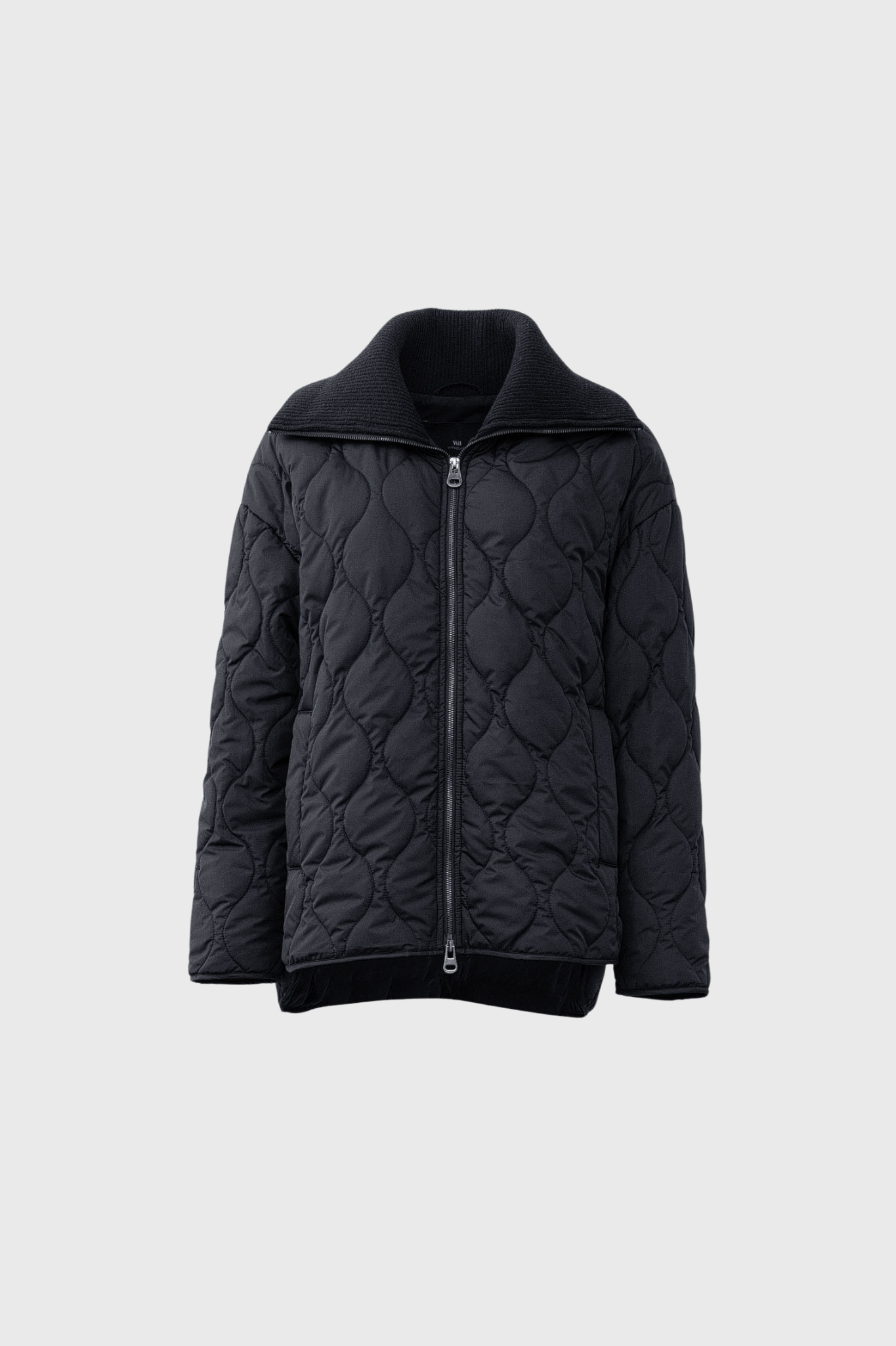 TRIBECCA QUILTED JACKET - BLACK
