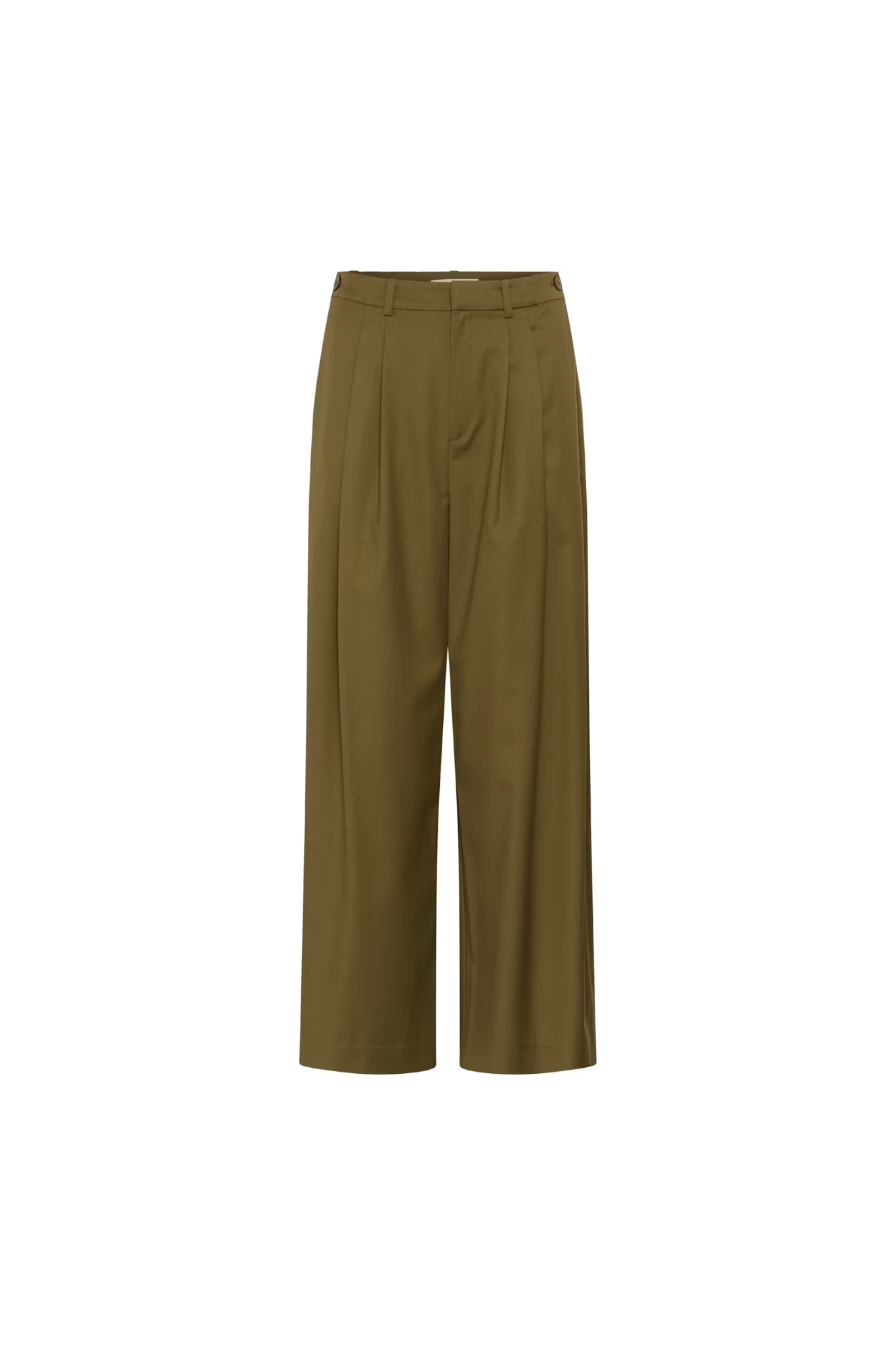 OLIVIA HW PANTS - MILITARY OLIVE
