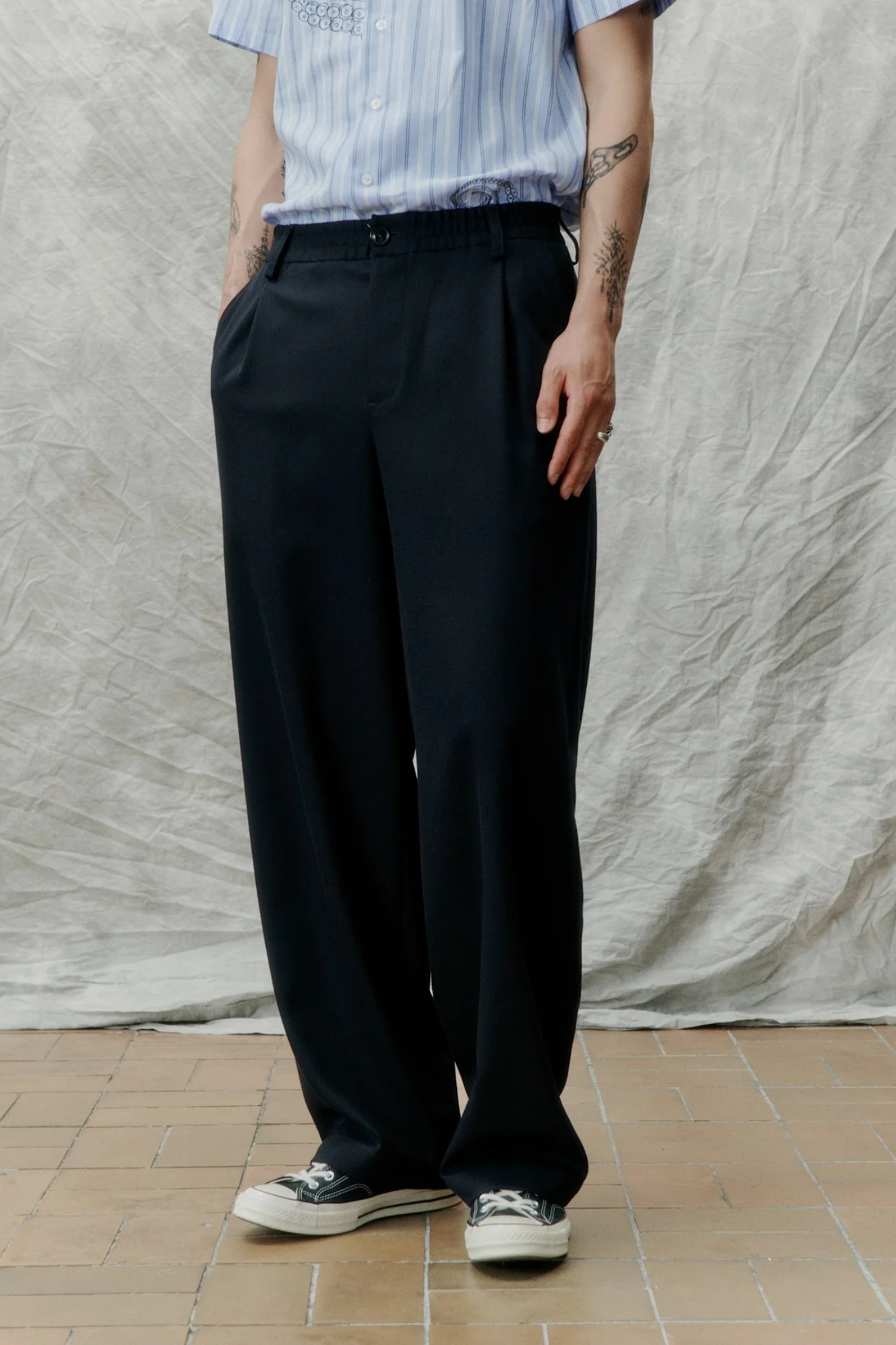 ALIVE PANTS - DARK NAVY