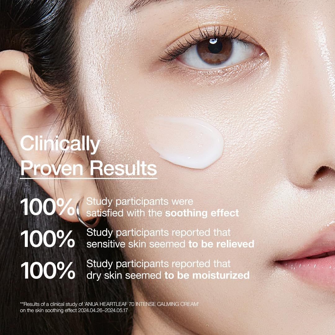HEARTLEAF 70+ INTENSE CALMING CREAM 50ML