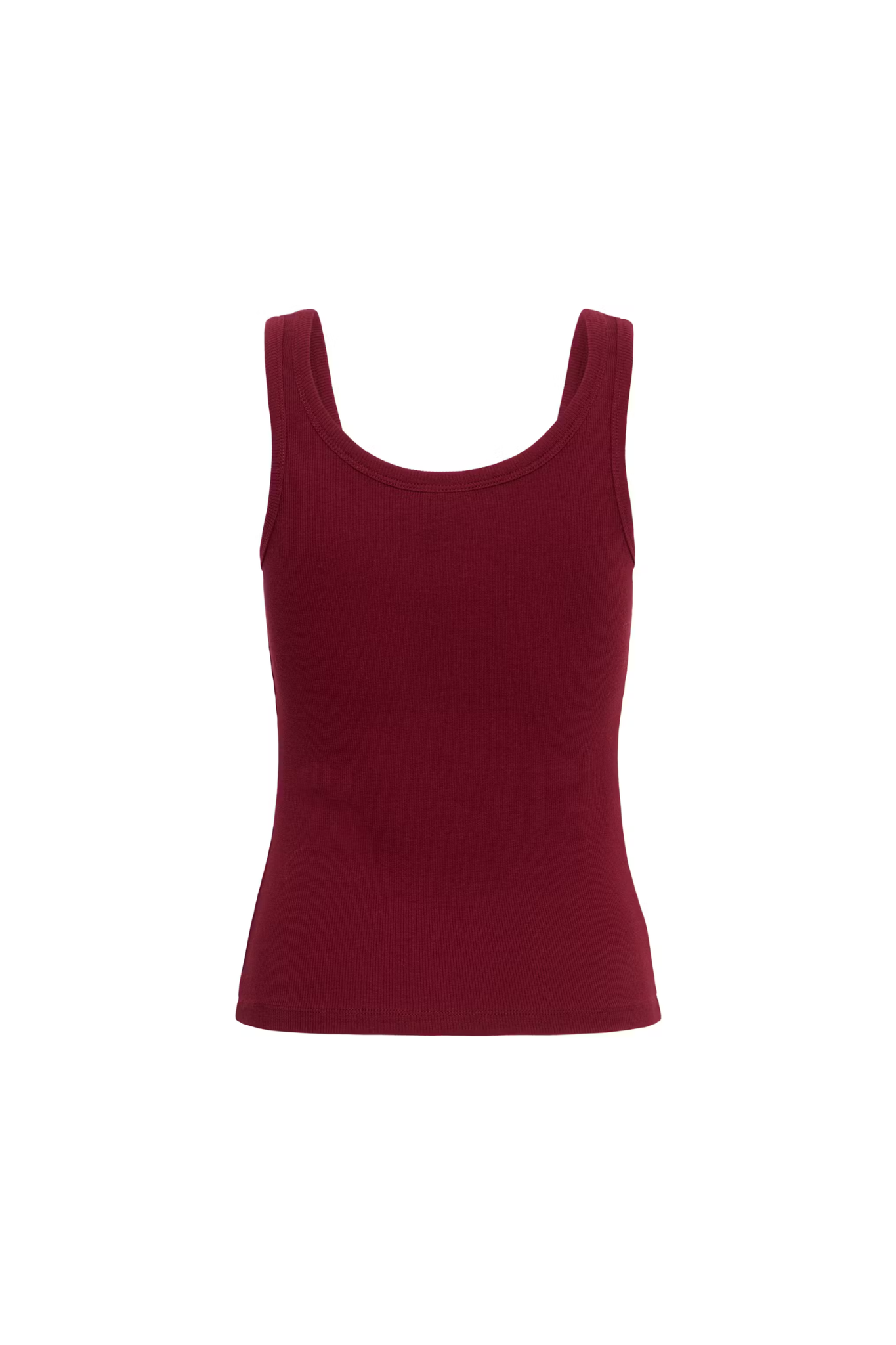 DREW LOG TANK TOP - CABERNET