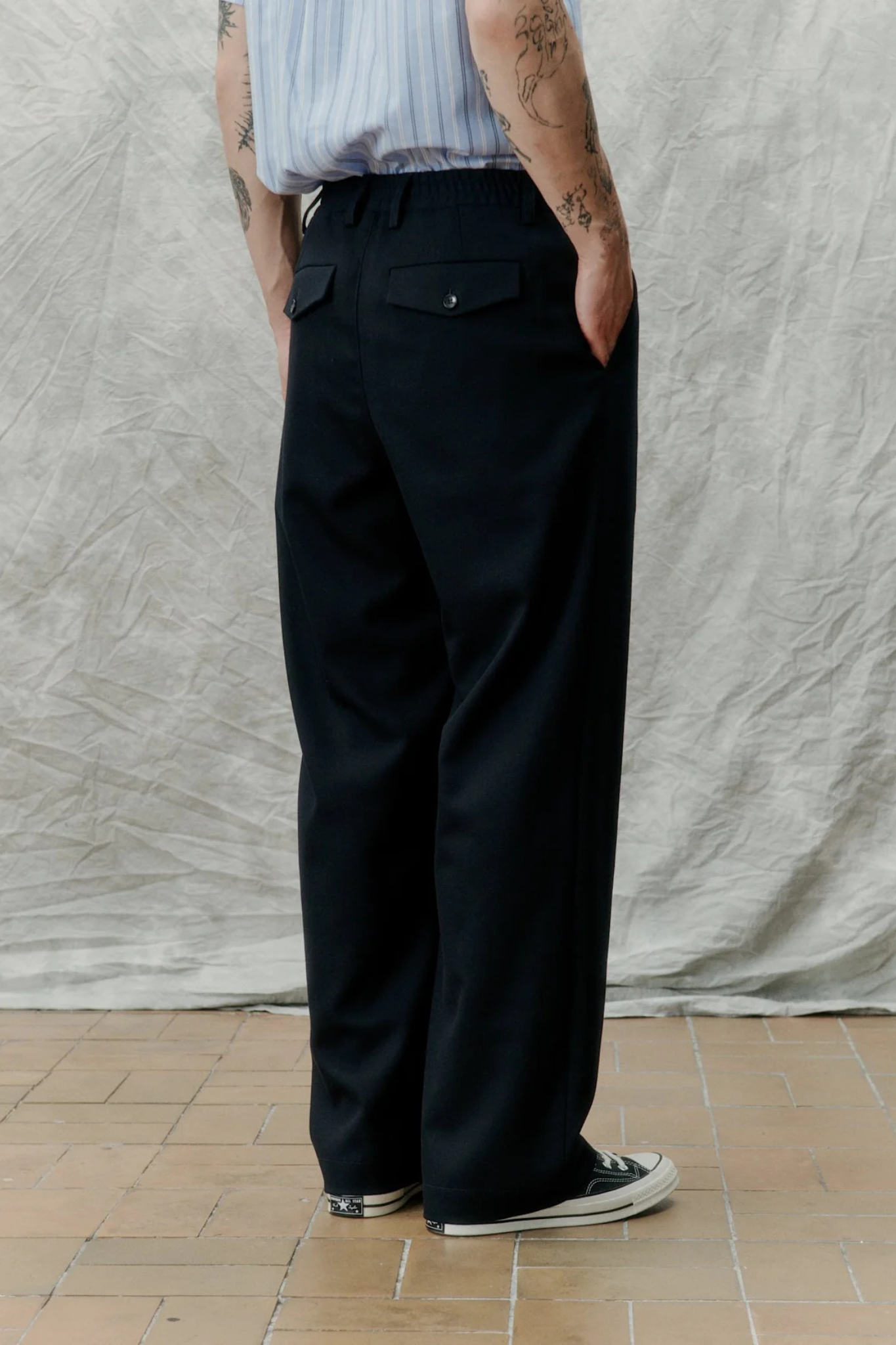 ALIVE PANTS - DARK NAVY
