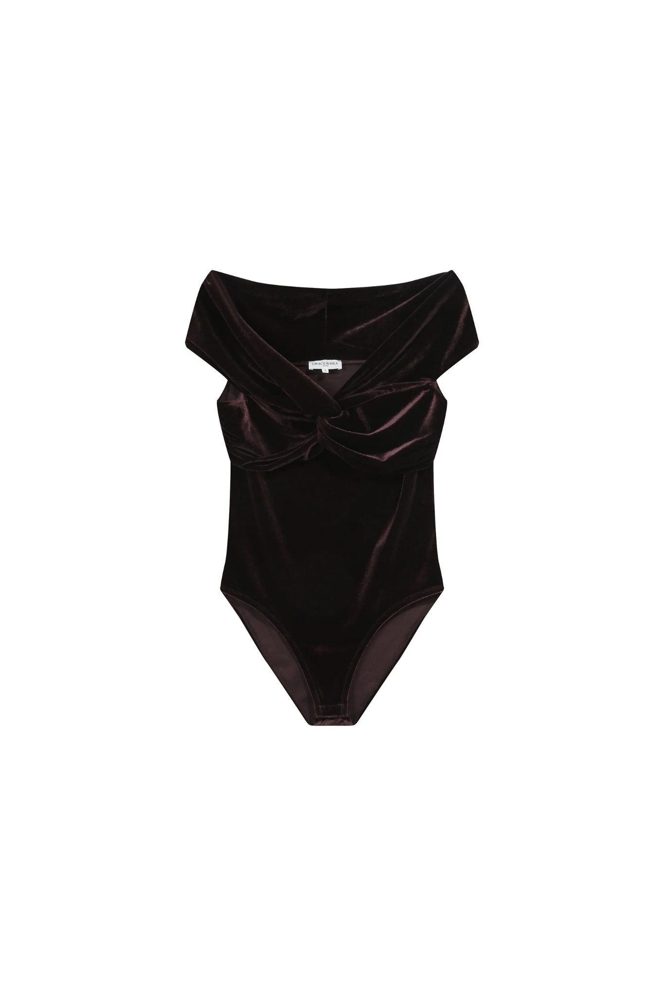 TIMEON BODY TOP - CHOCOLAT