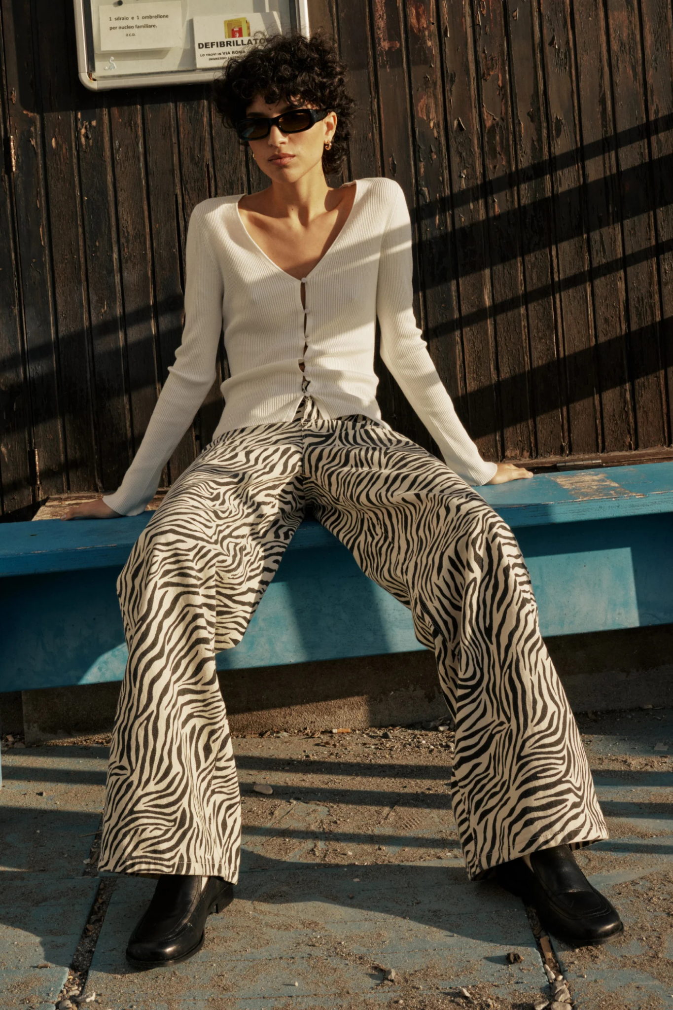 SOCCA PANTS - ZEBRA