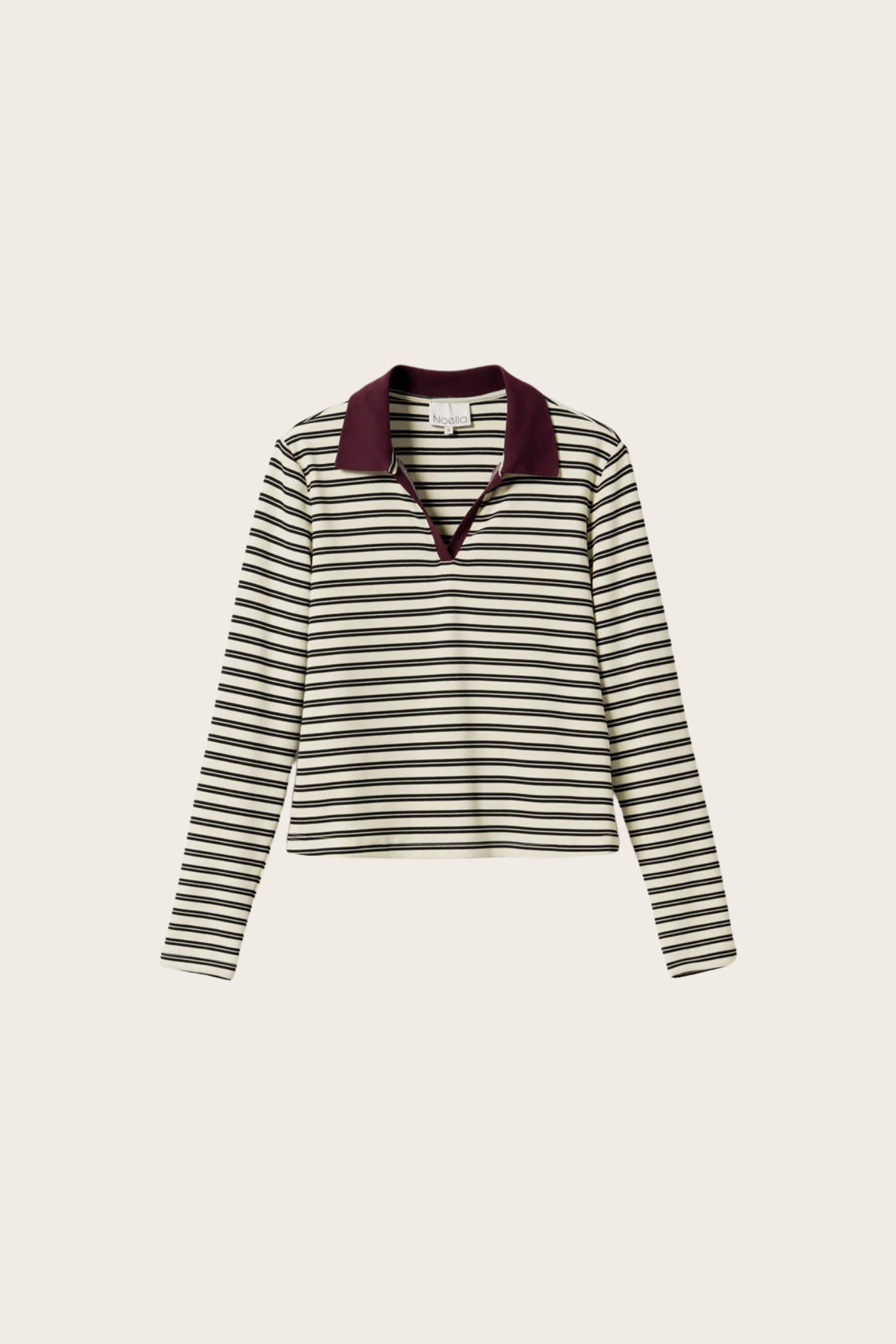 LUANE TOP - CARYLL BLACK STRIPE