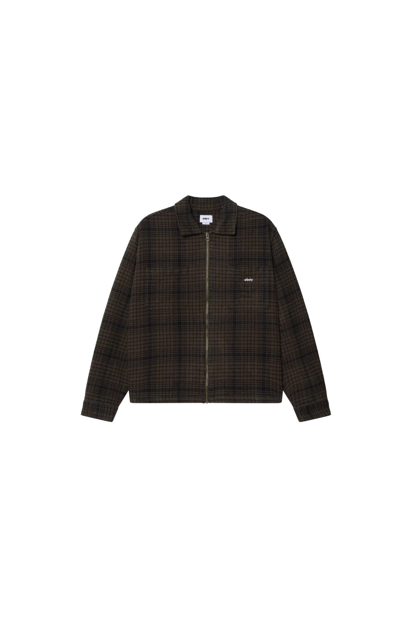 PARKER ZIP SHIRT JACKET - ROSIN MULTI