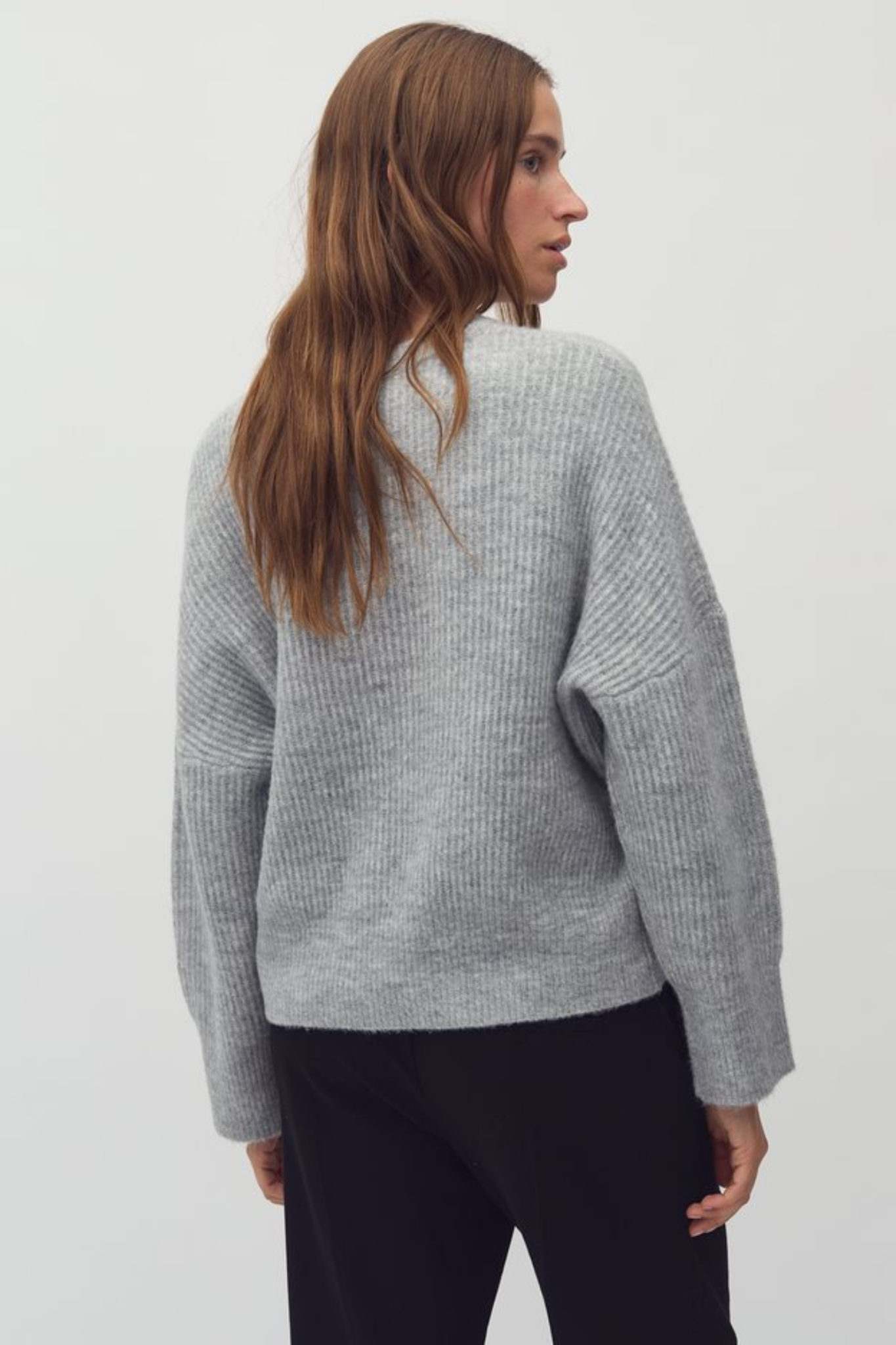 GILLIAN SHYLA KNIT - LIGHT GREY MELANGE