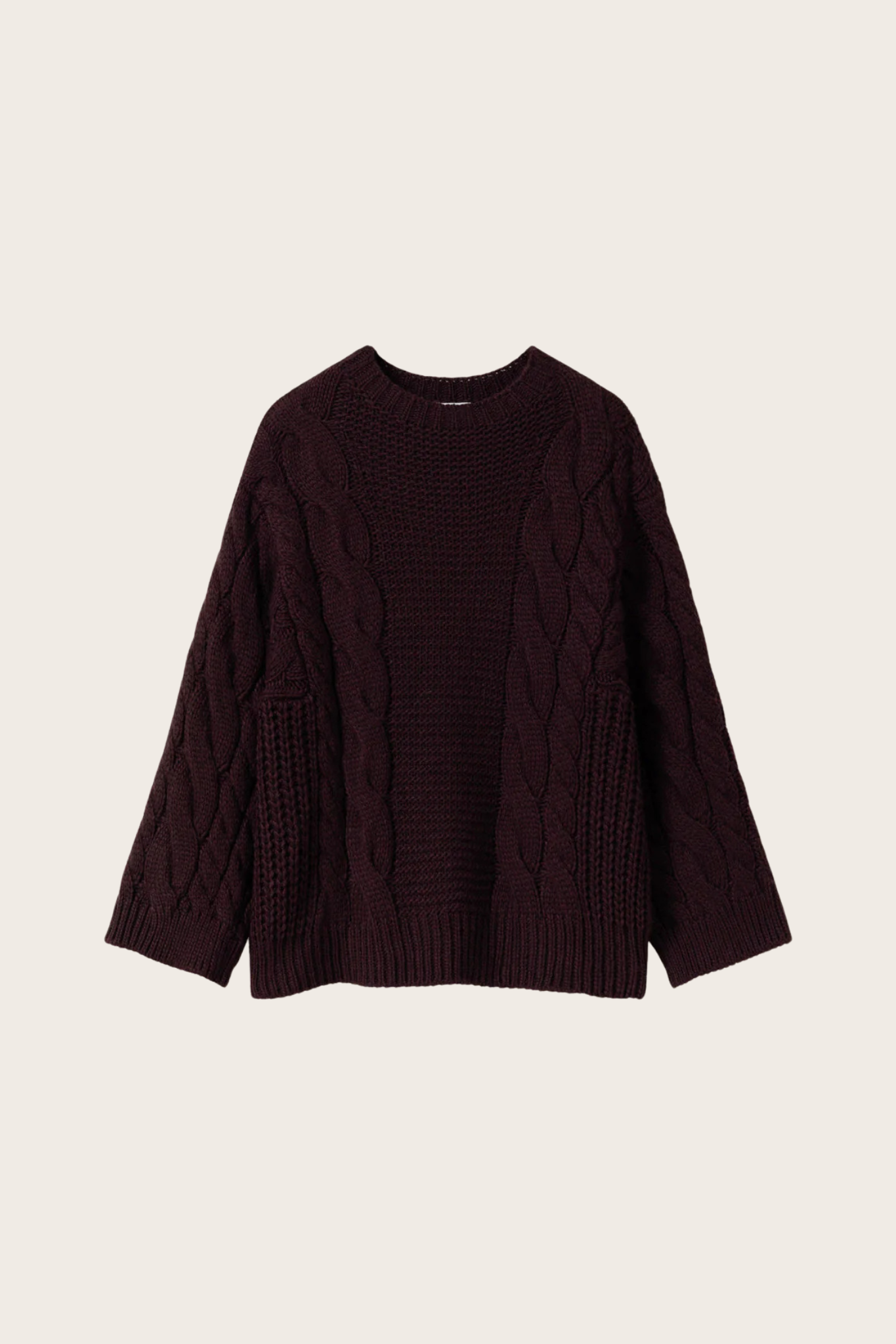 LISBETH KNIT - BORDEAUX