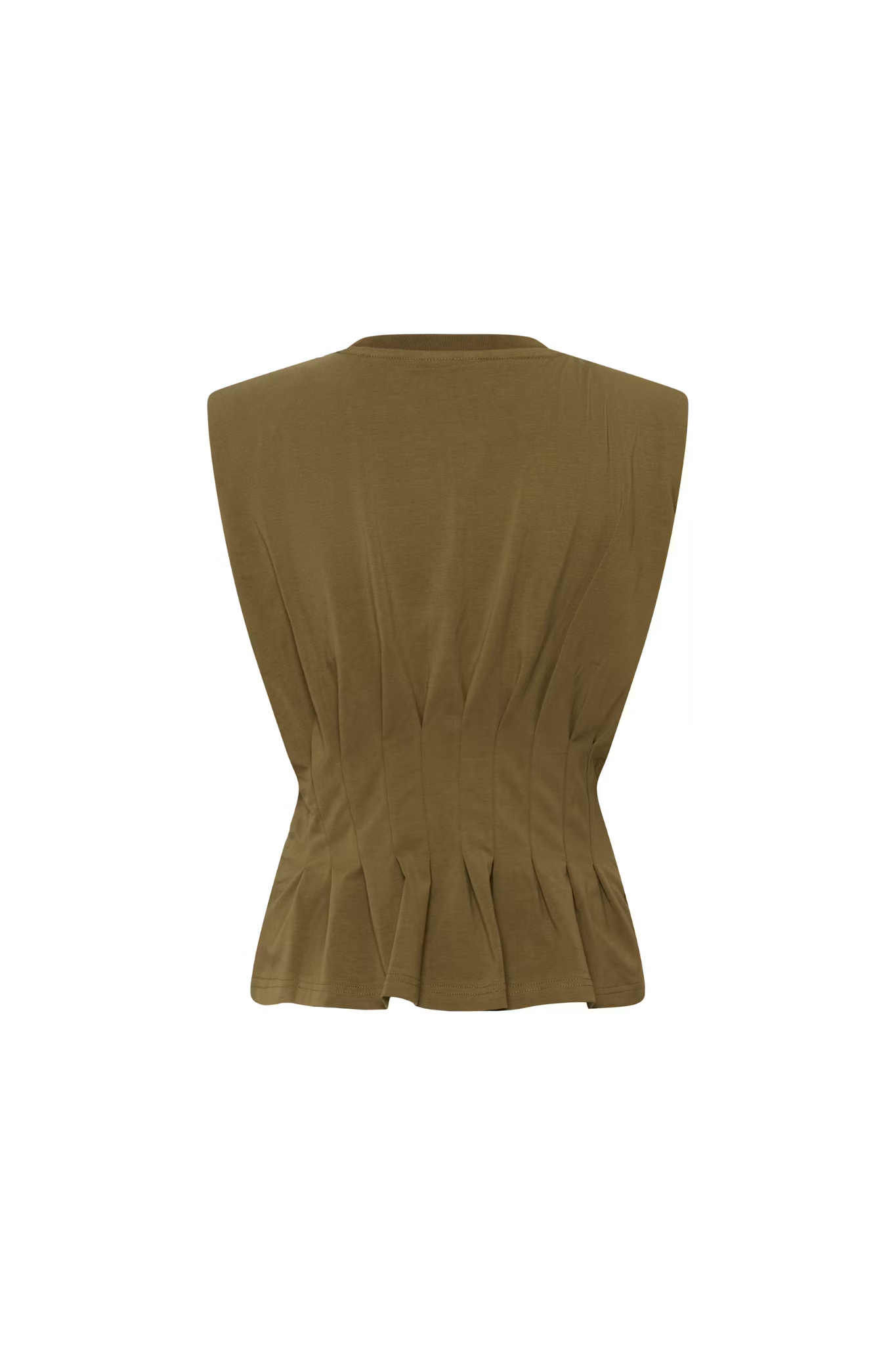 INEZ LS TOP - MILITARY OLIVE/GREEN