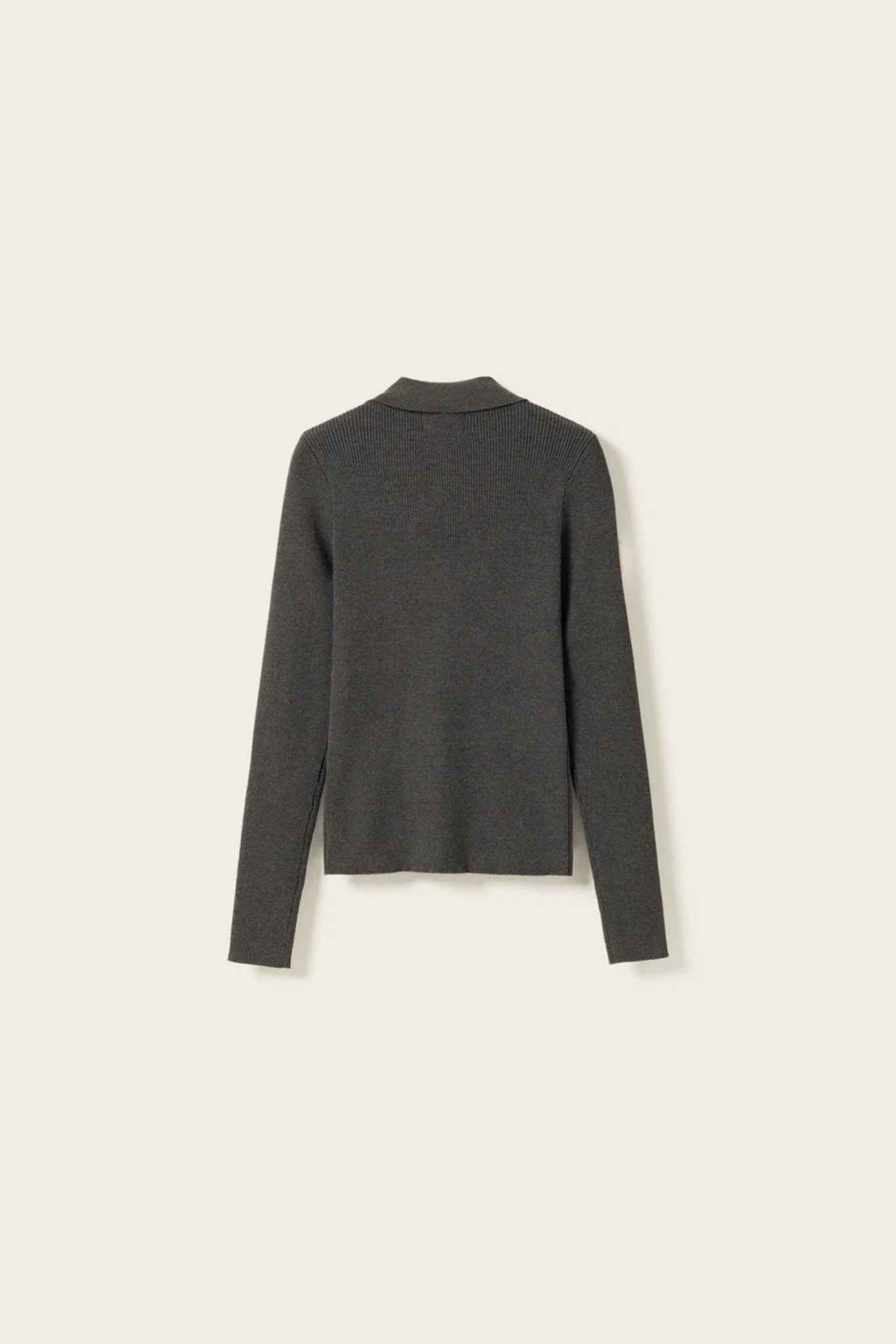 LIVANNA KNIT CARDIGAN - MEDIUM GREY MEL