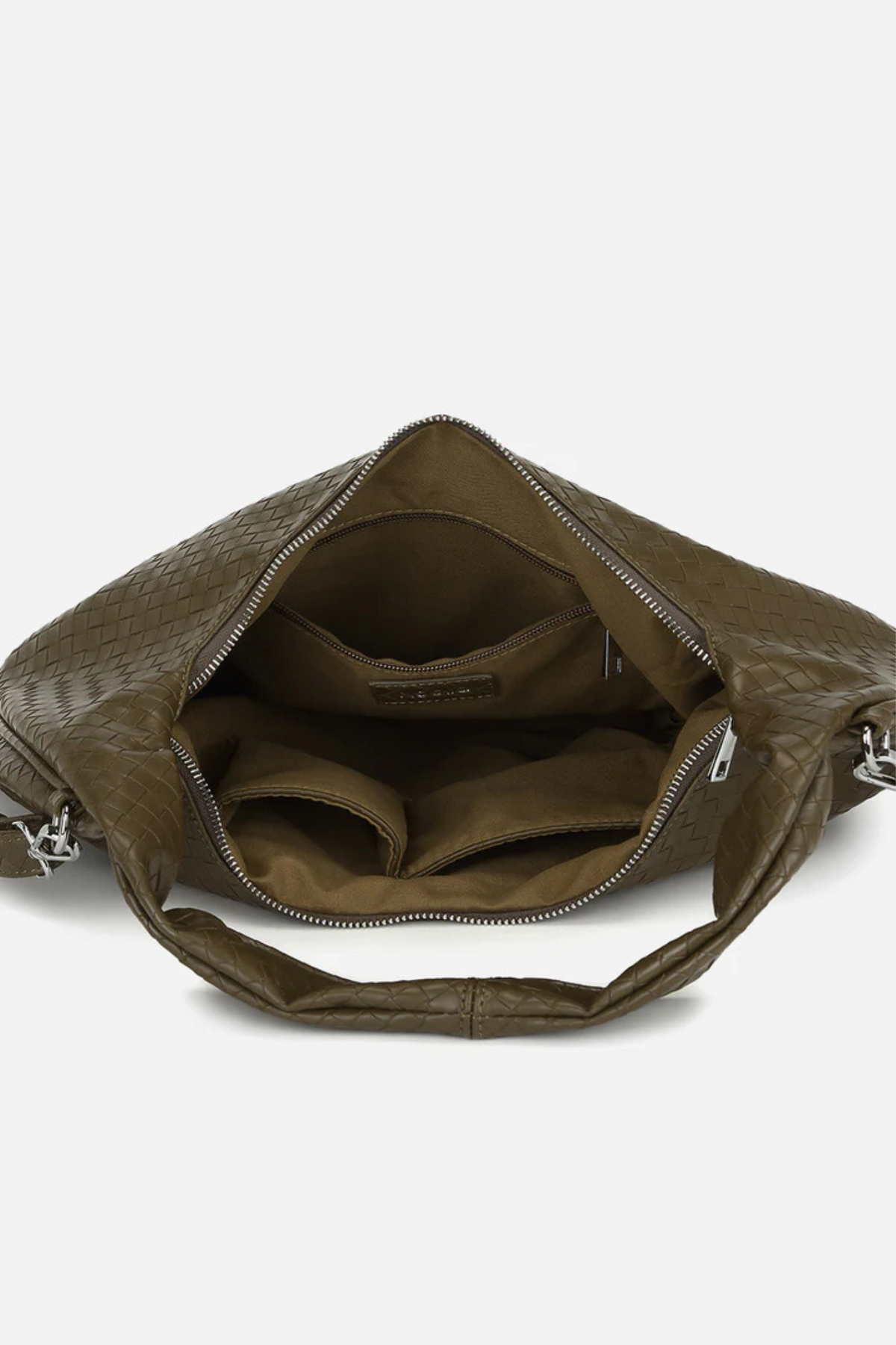 PEONY HOBO BAG - DARK OLIVE