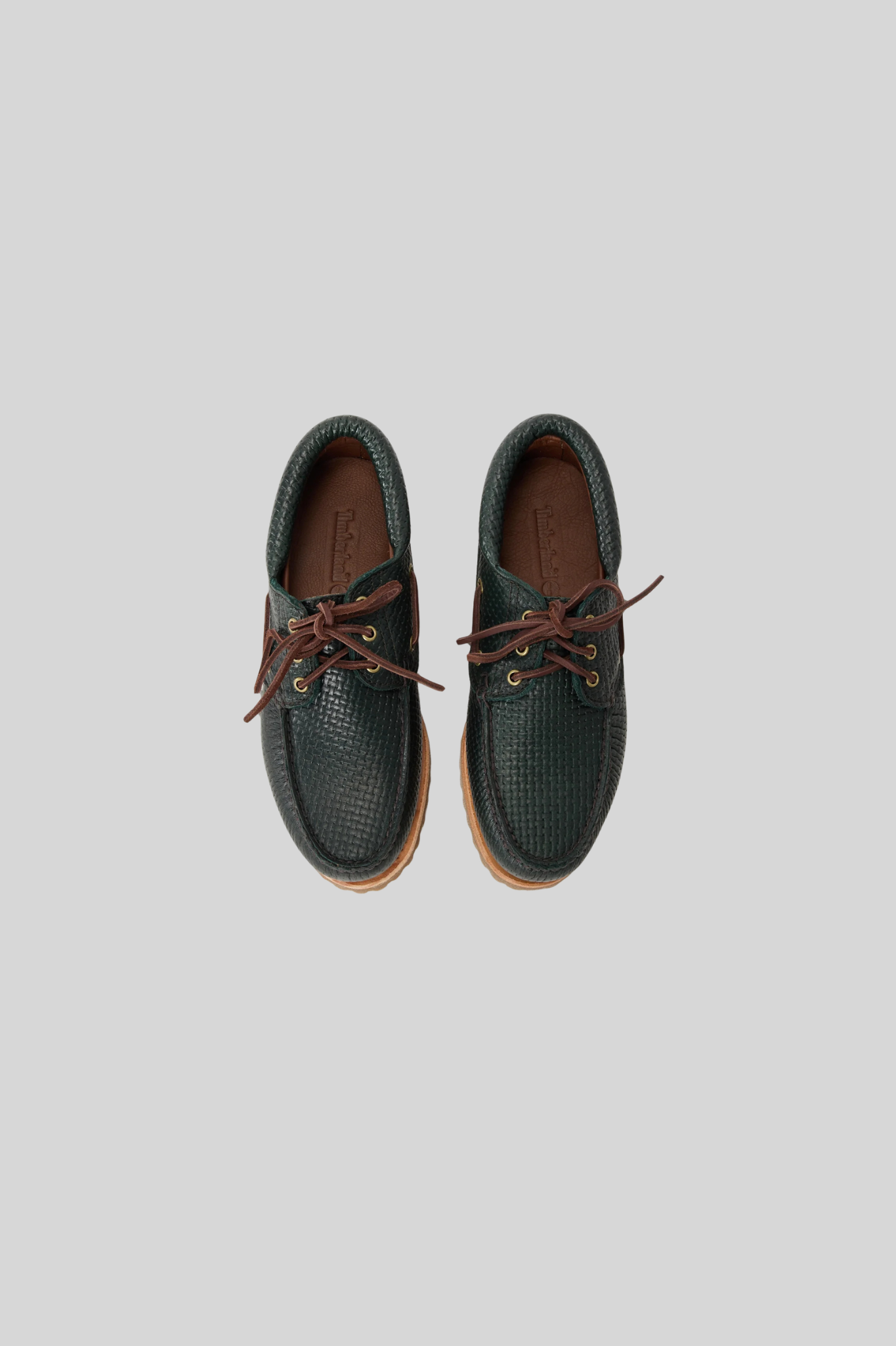 BOAT SHOES - DARK GREEN FULL
