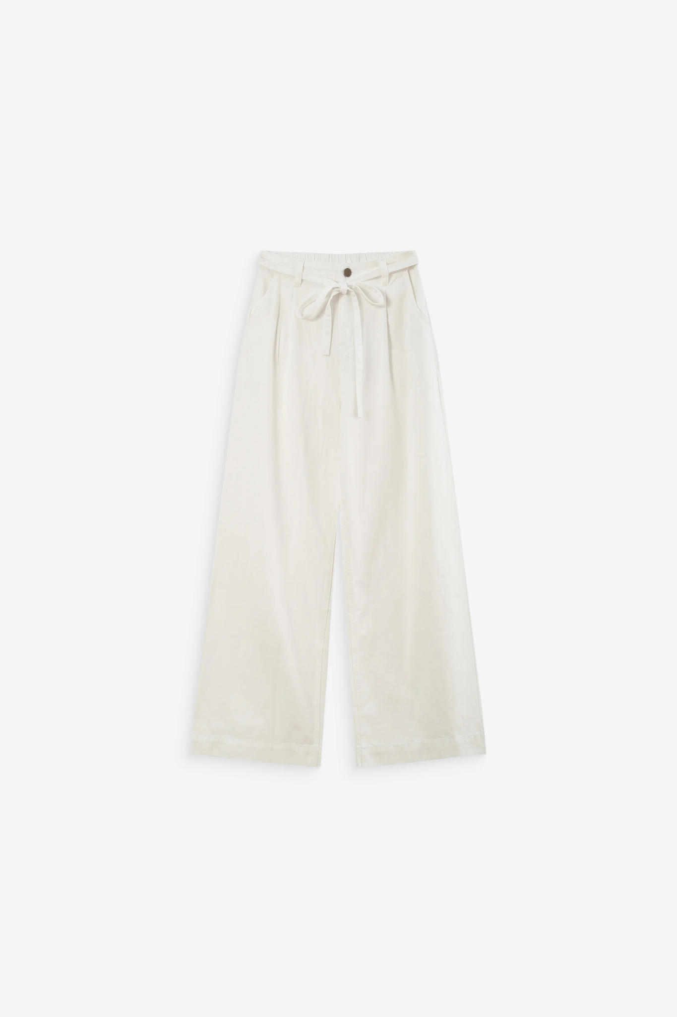 POMPON JEANS - WHITE