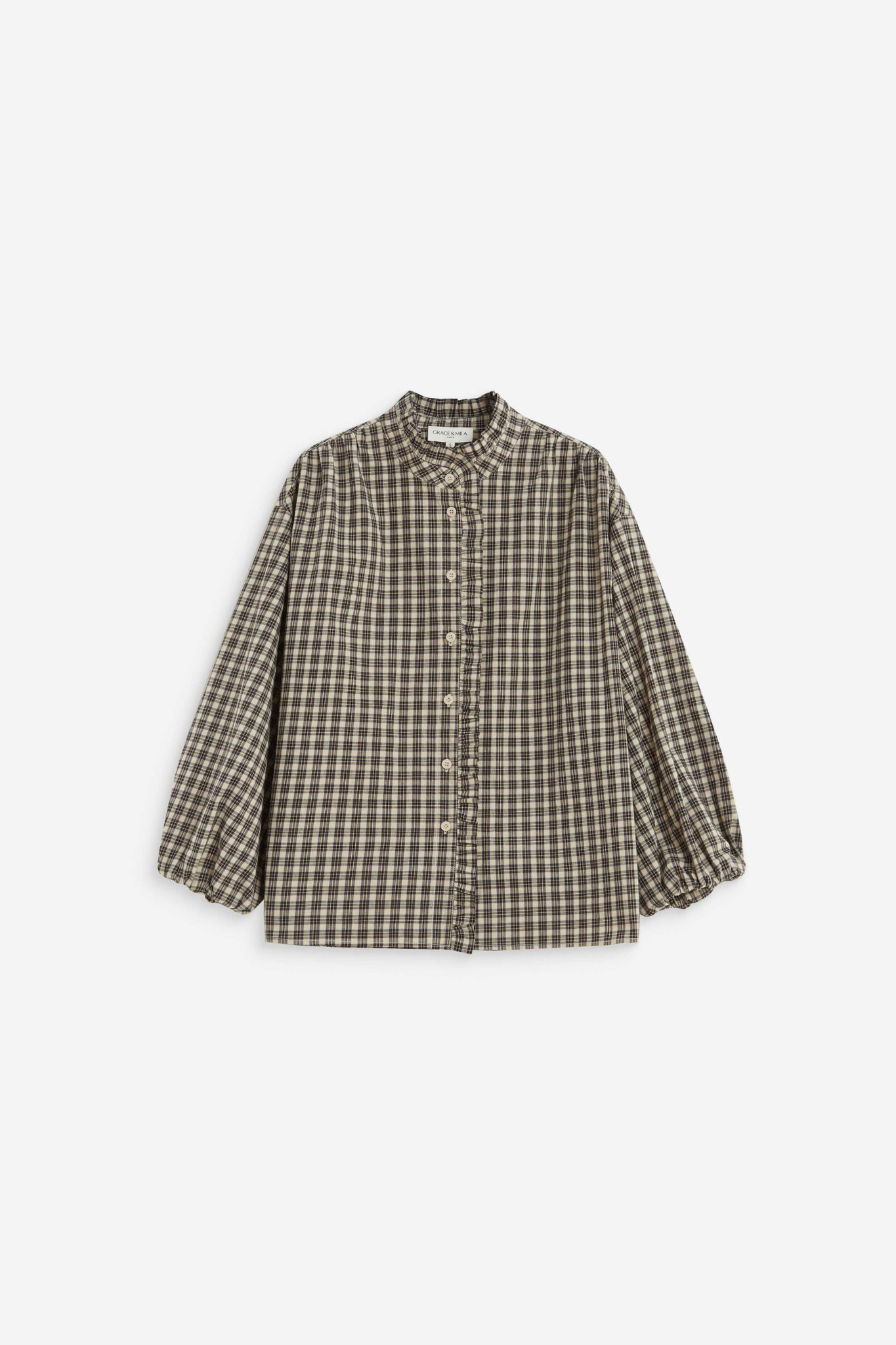 ADELIE BLOUSE - LATTE