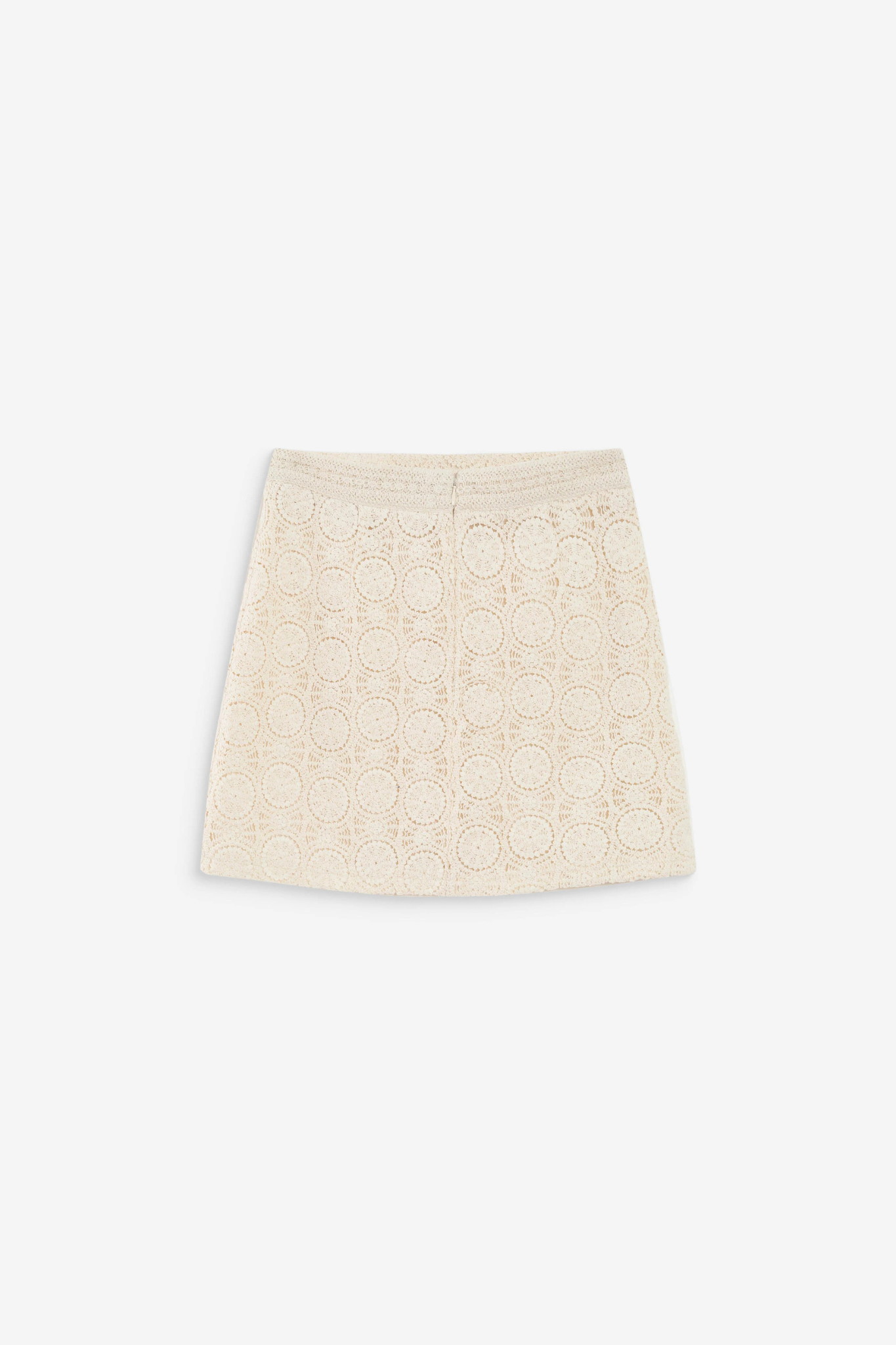 VICTORIA MINI SKIRT - ECRU