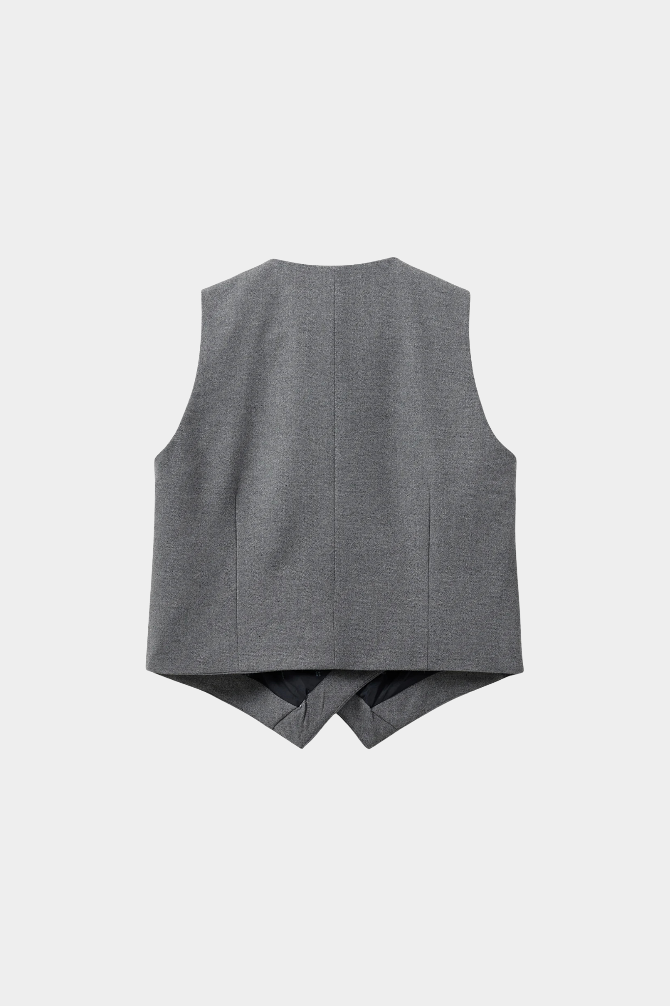VIRGINIA VEST - GREY MEL
