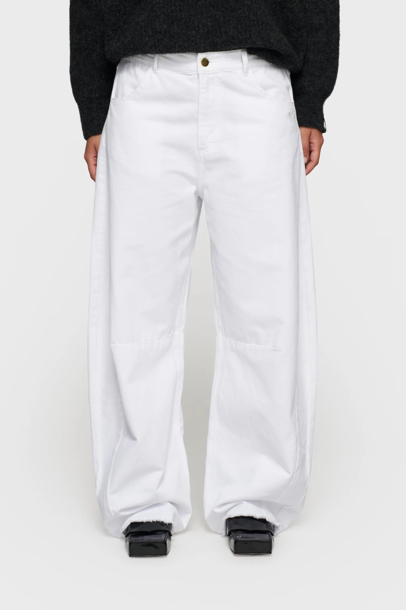 WESTERN PANTS WASHED - OPTIC WHITE