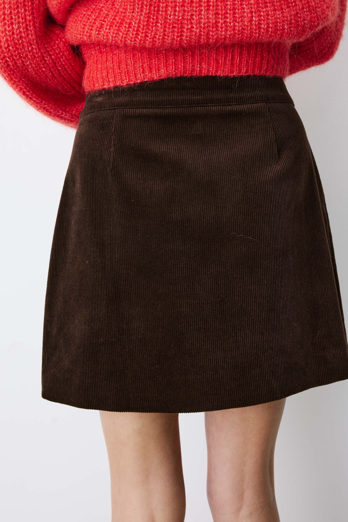 ADELE SKIRT - CHOCOLAT