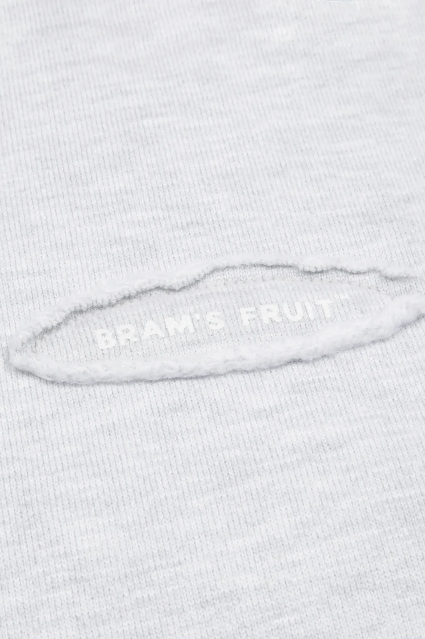 CUT & SEW "F*CK OFF I'M GARDENING" CREWNECK - GREY MELANGE
