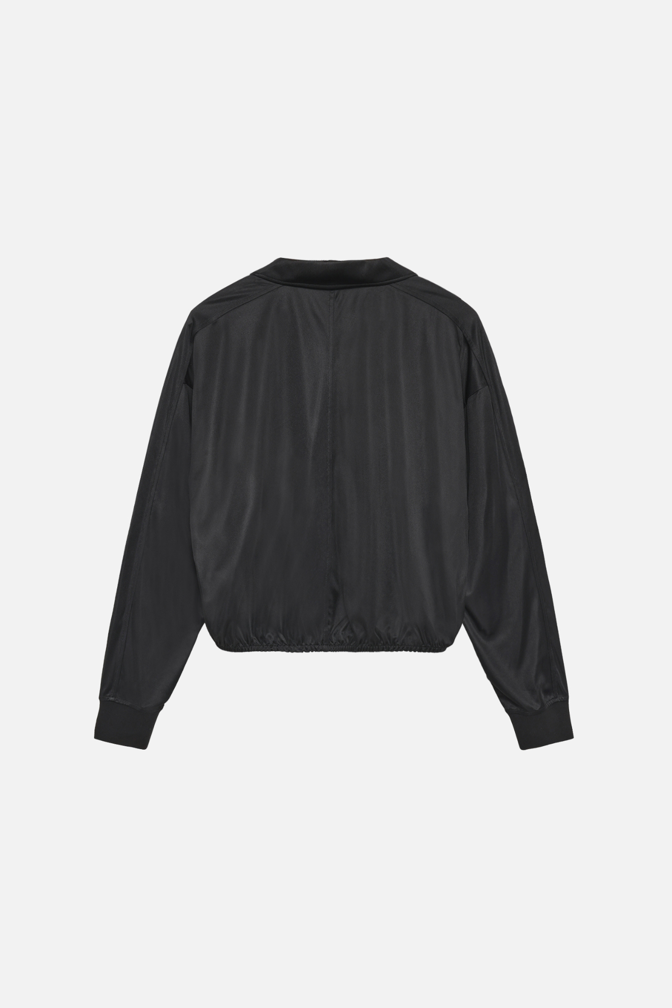 BRYN POLO SWEATER - BLACK