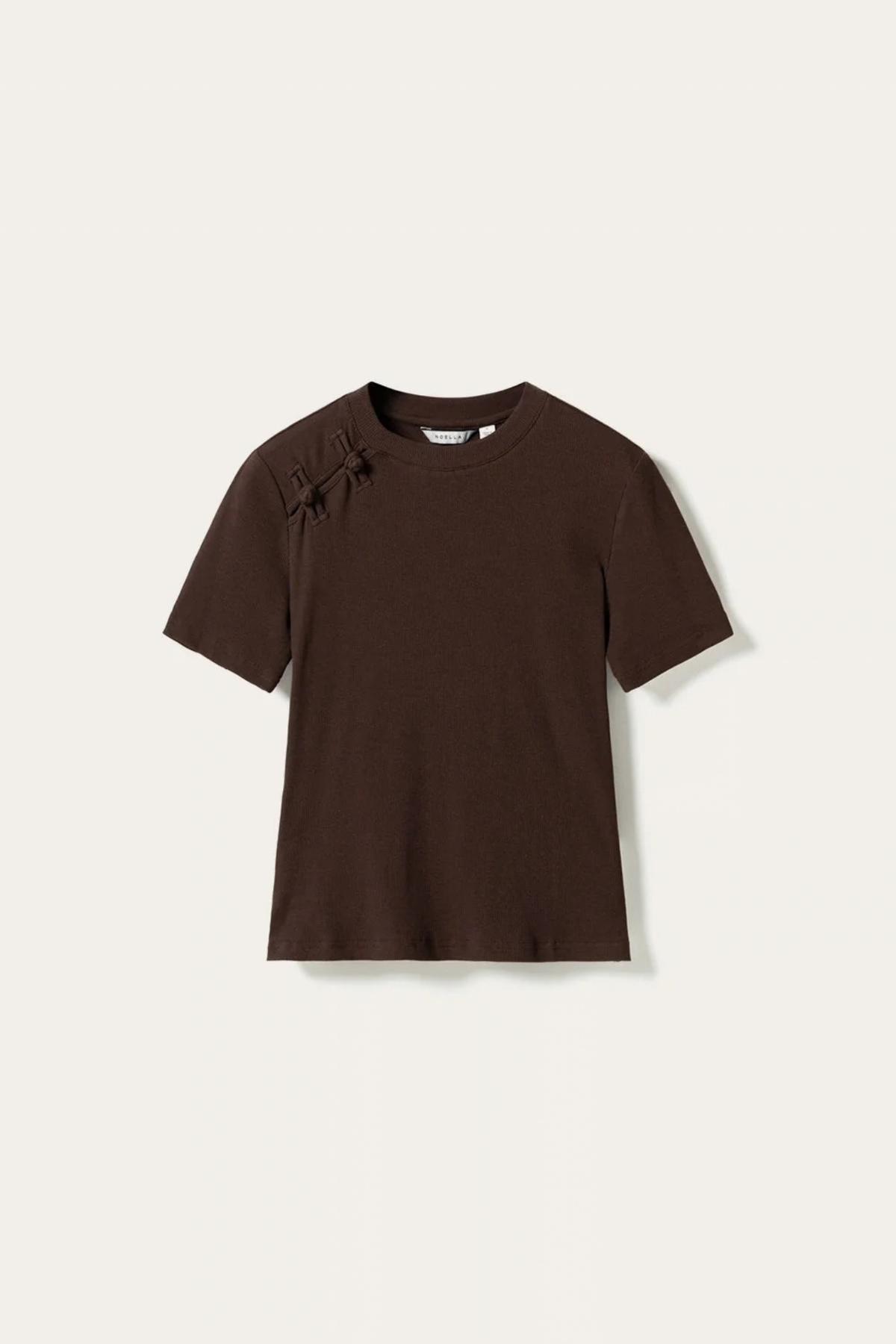 NEINA TOP - CHOCOLATE