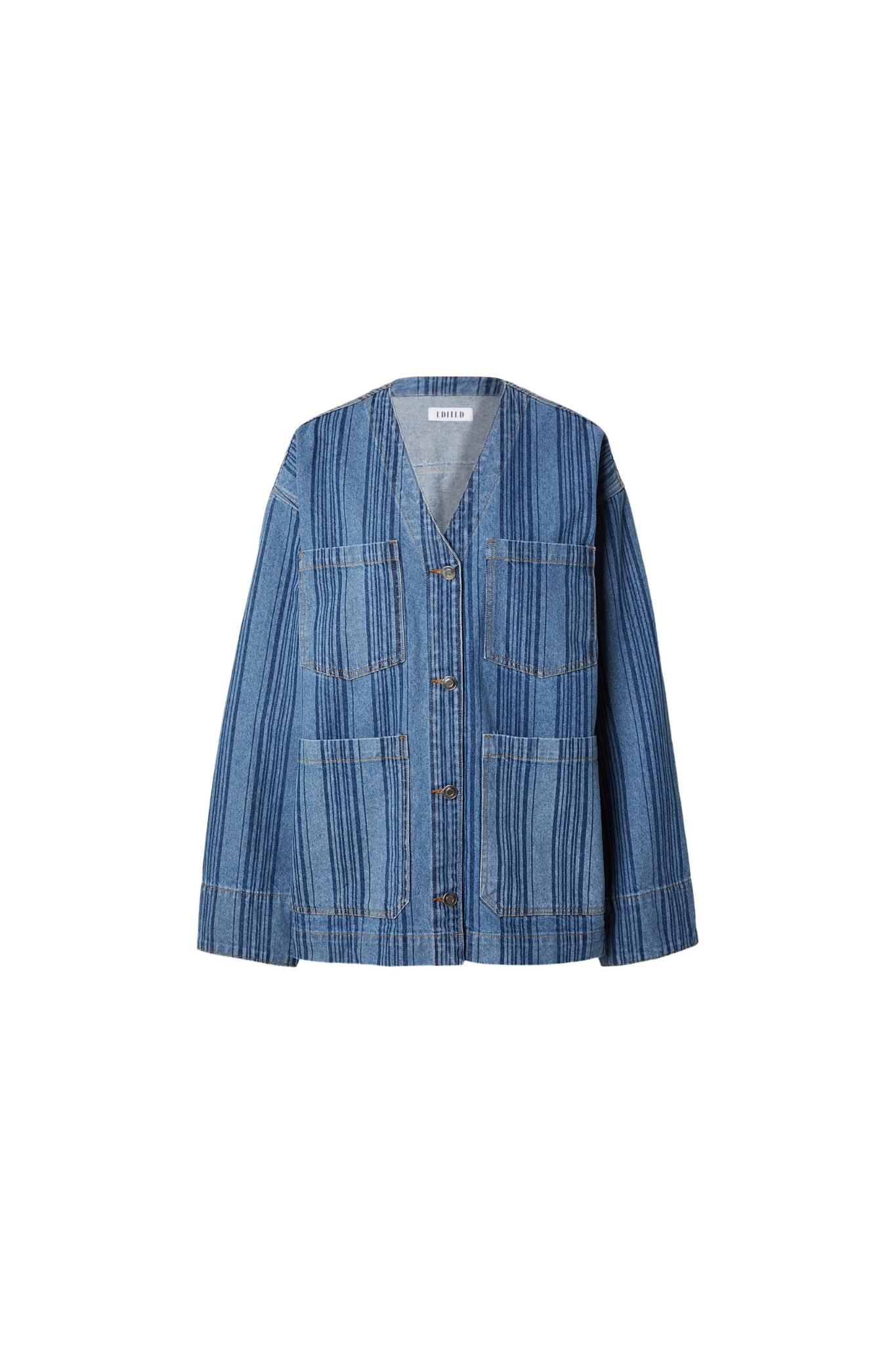 BEXLEY DENIM SHIRT - BLUE DENIM STRIPE