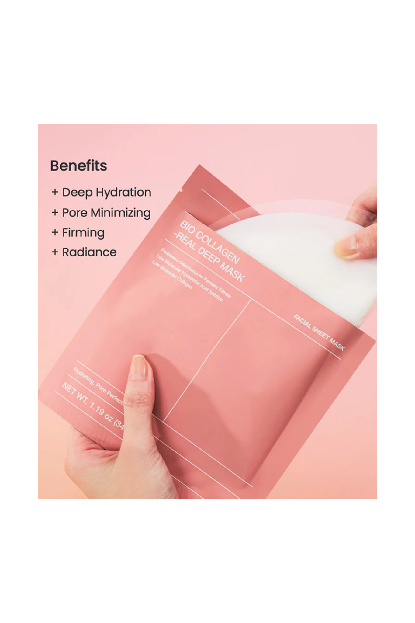BIO-COLLAGEN REAL DEEP MASK 1 BOX (4 SHEETS)