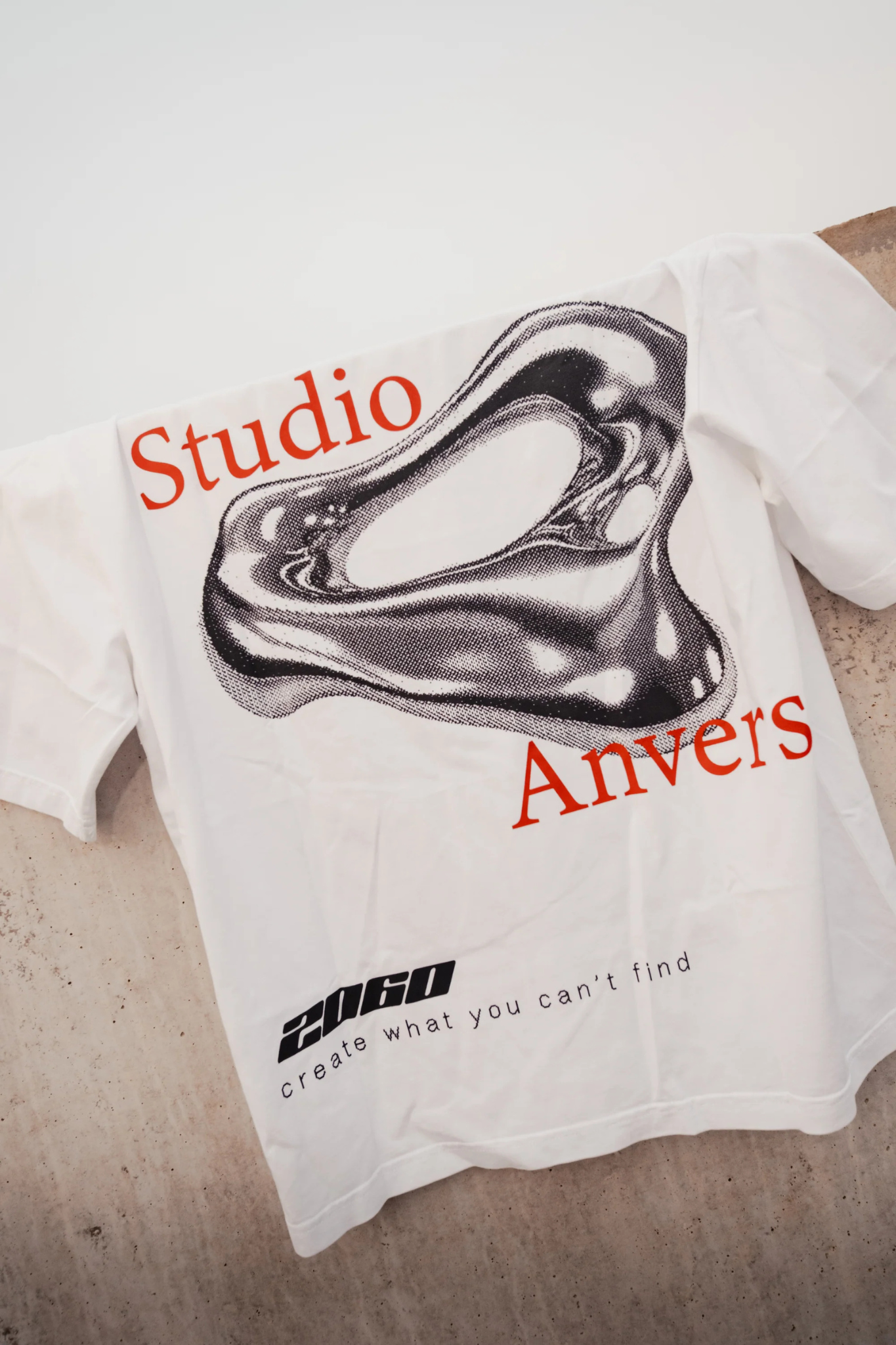 CHROME WAVES T-SHIRT - WHITE