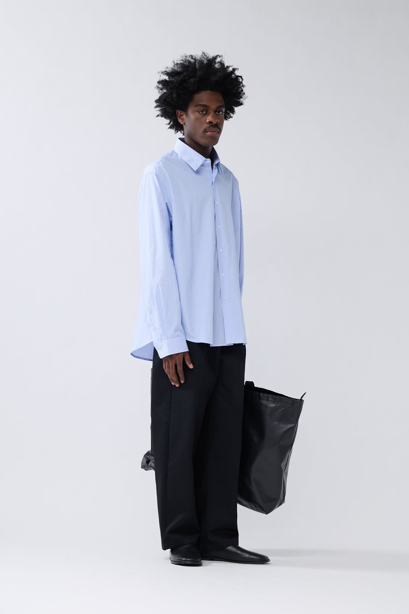 BEACH SHIRT - BLUE/WHITE