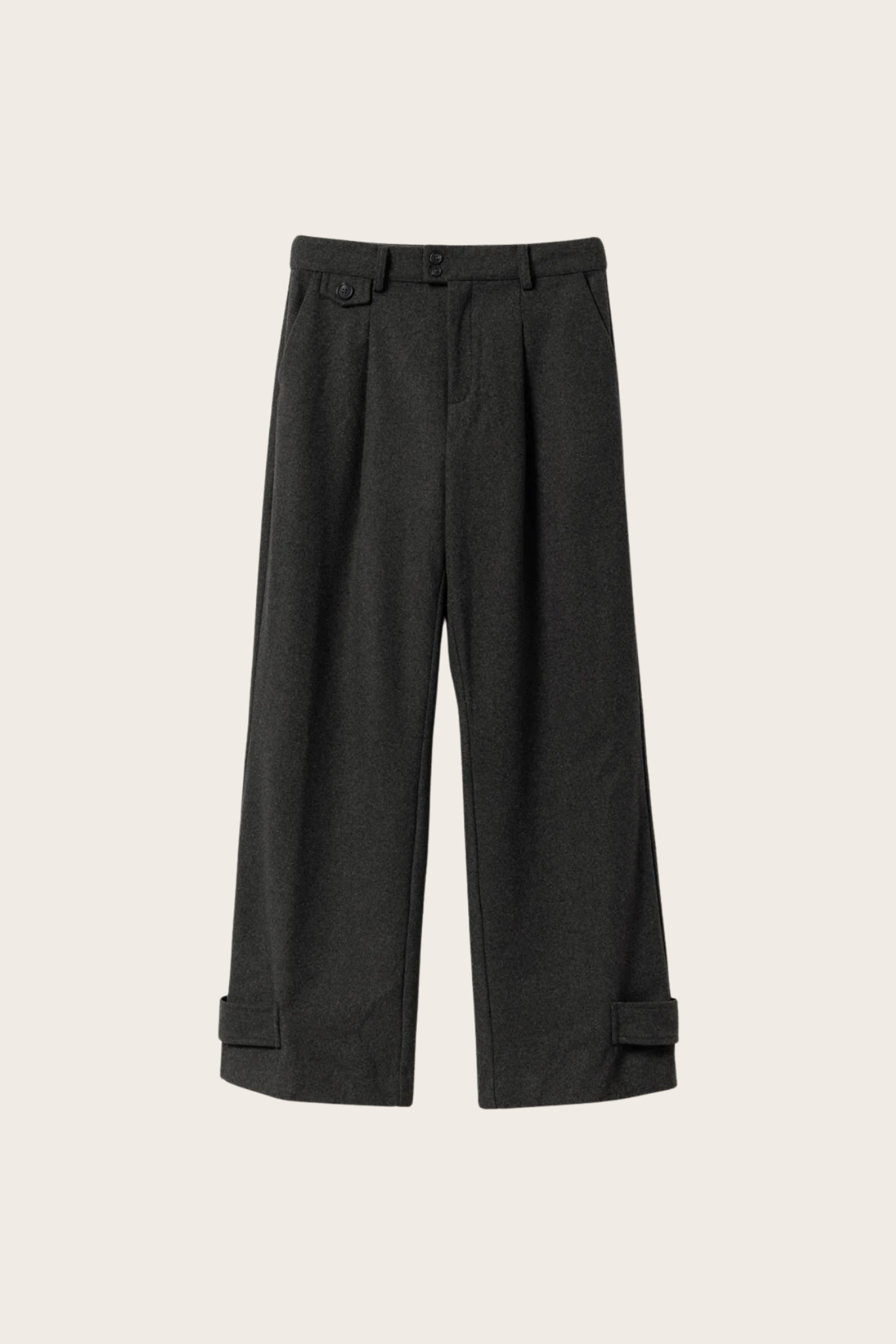 JOANN PANTS - DARK GREY MEL
