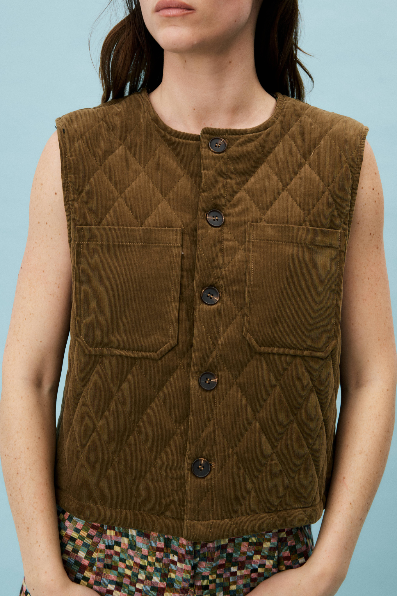 LYSANDRA GILET - MULTICOLOR