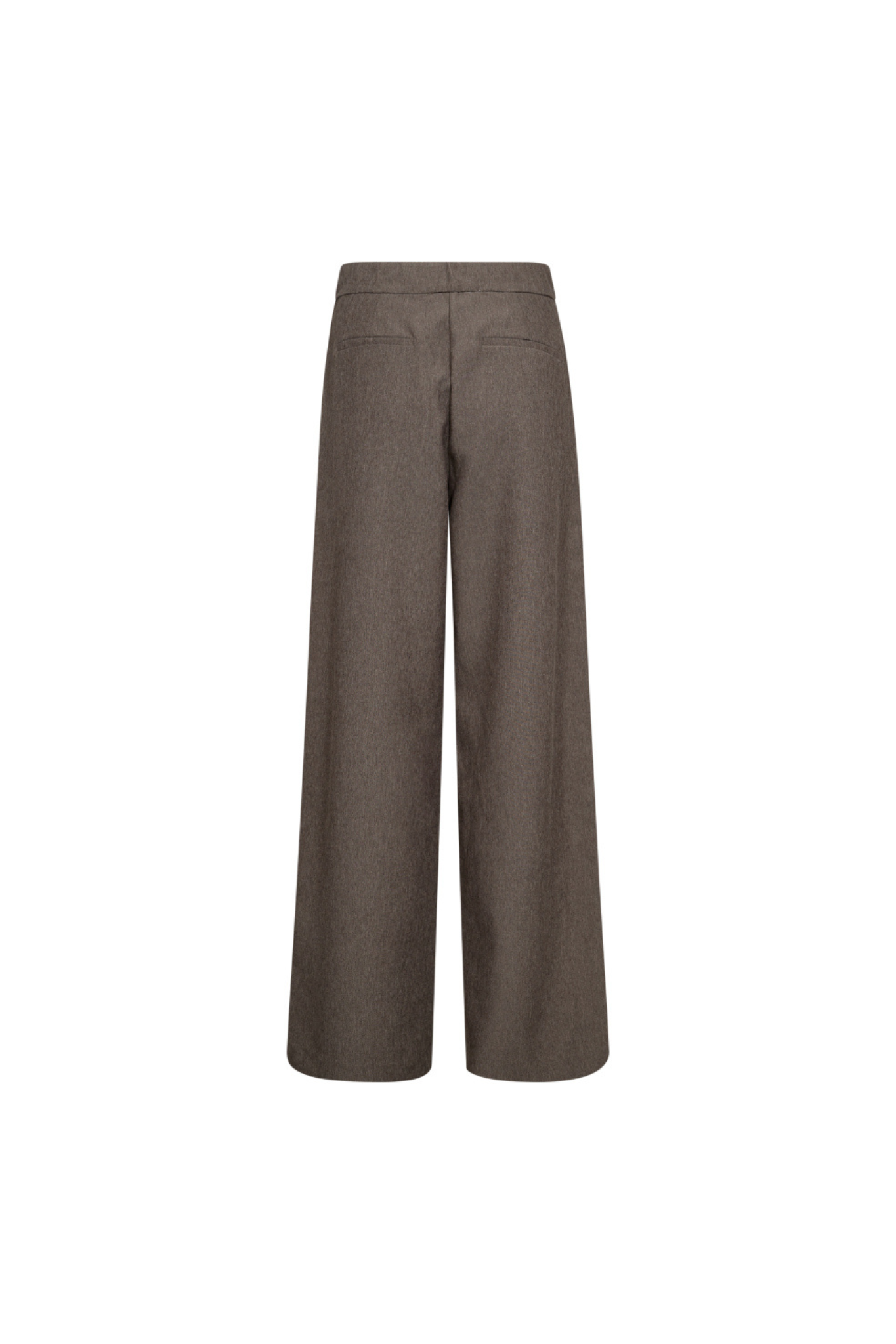 NANA PIPING WIDE LL PANTS - MINK