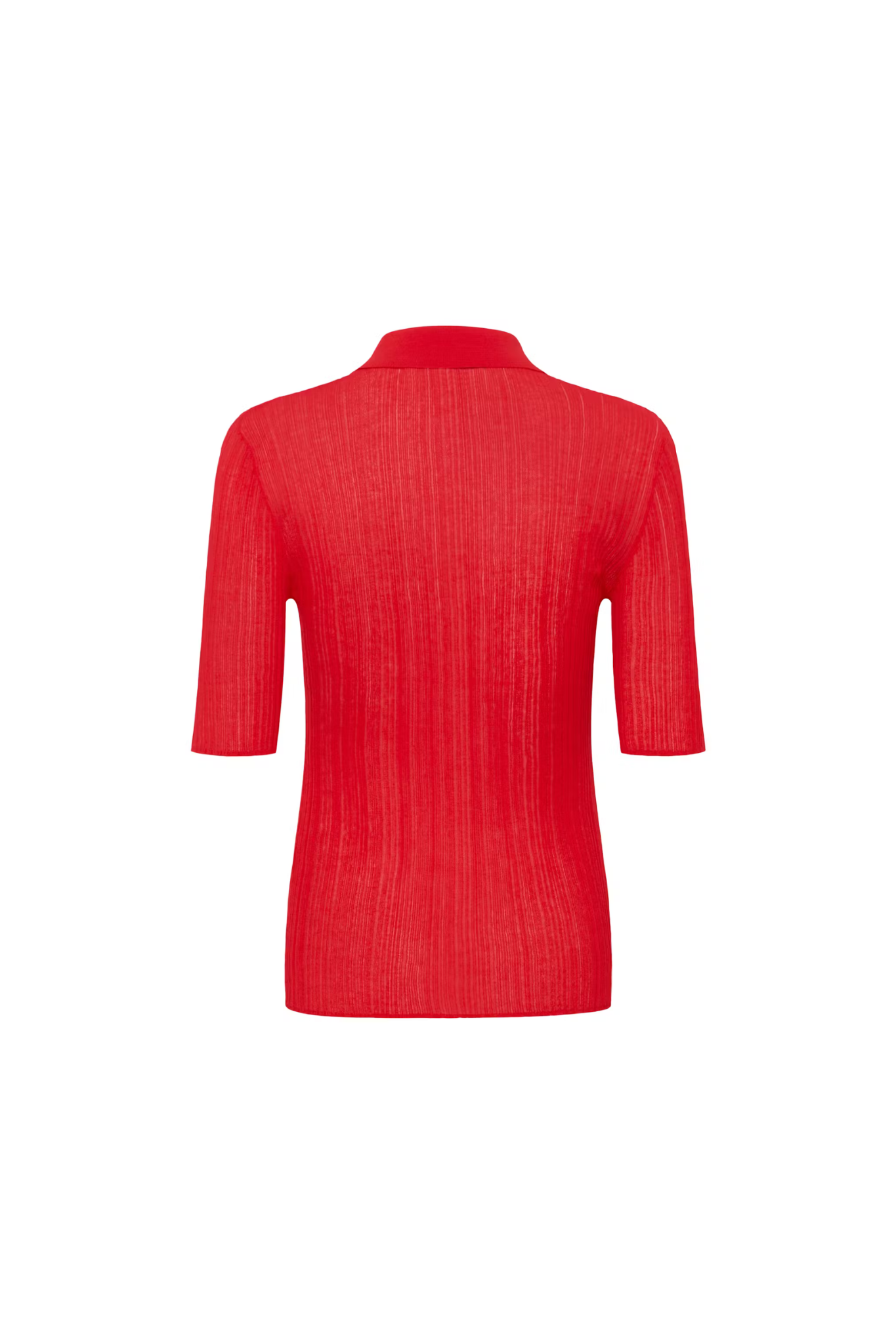 CLENE POLO TOP - RED