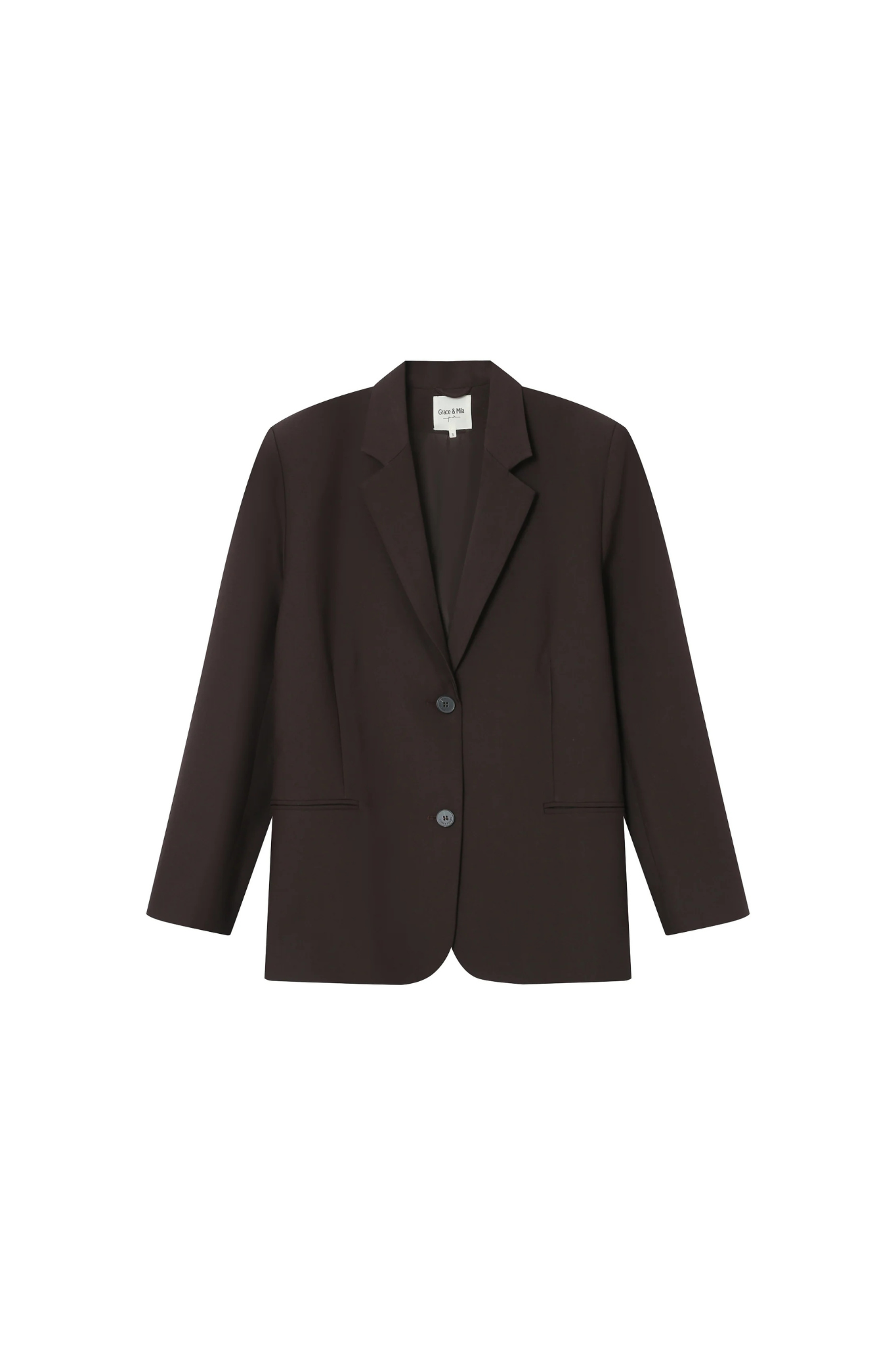 STRONG BLAZER - CHOCOLAT