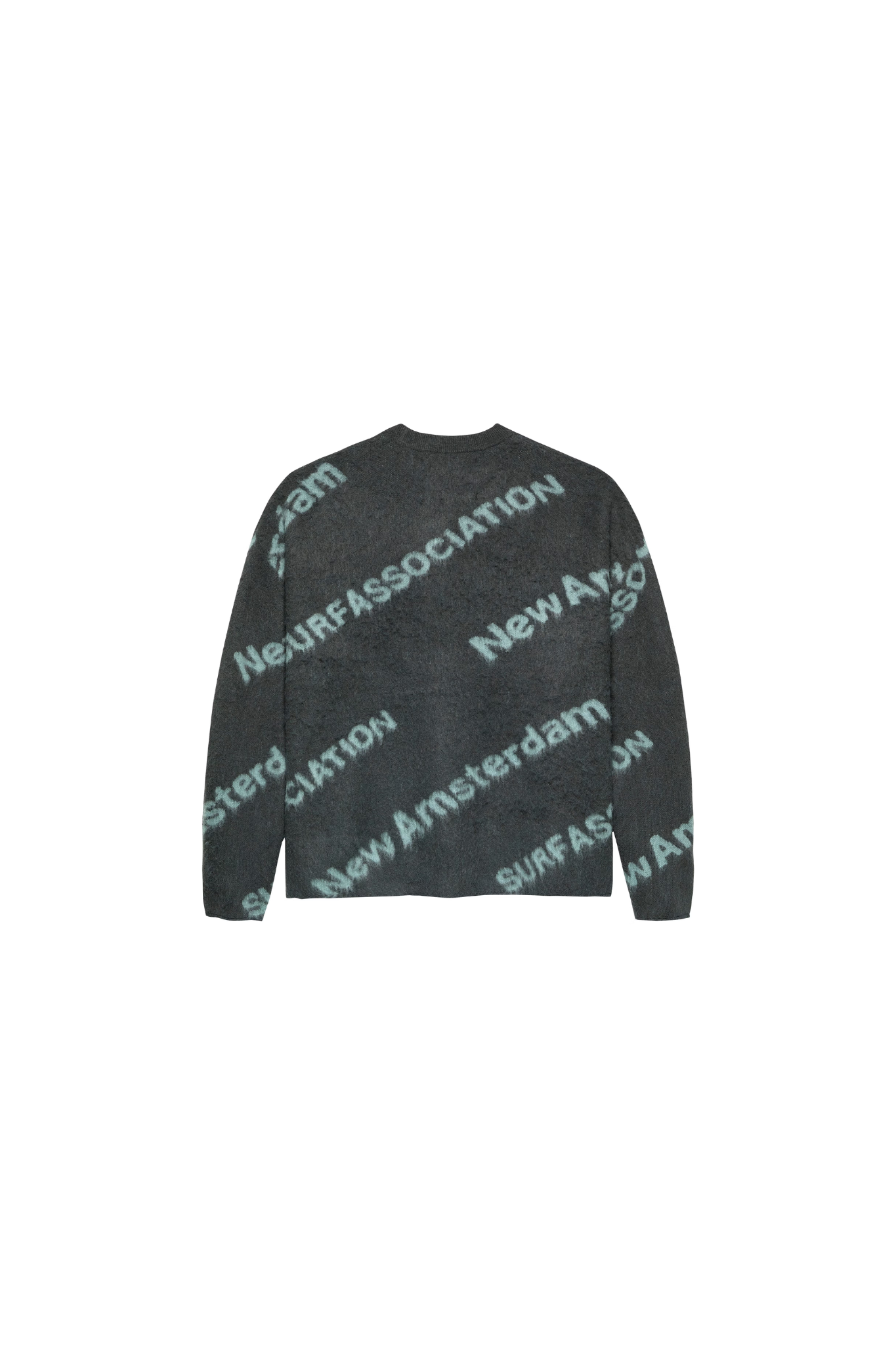 JACQUARD KNIT - GREEN/TEAL