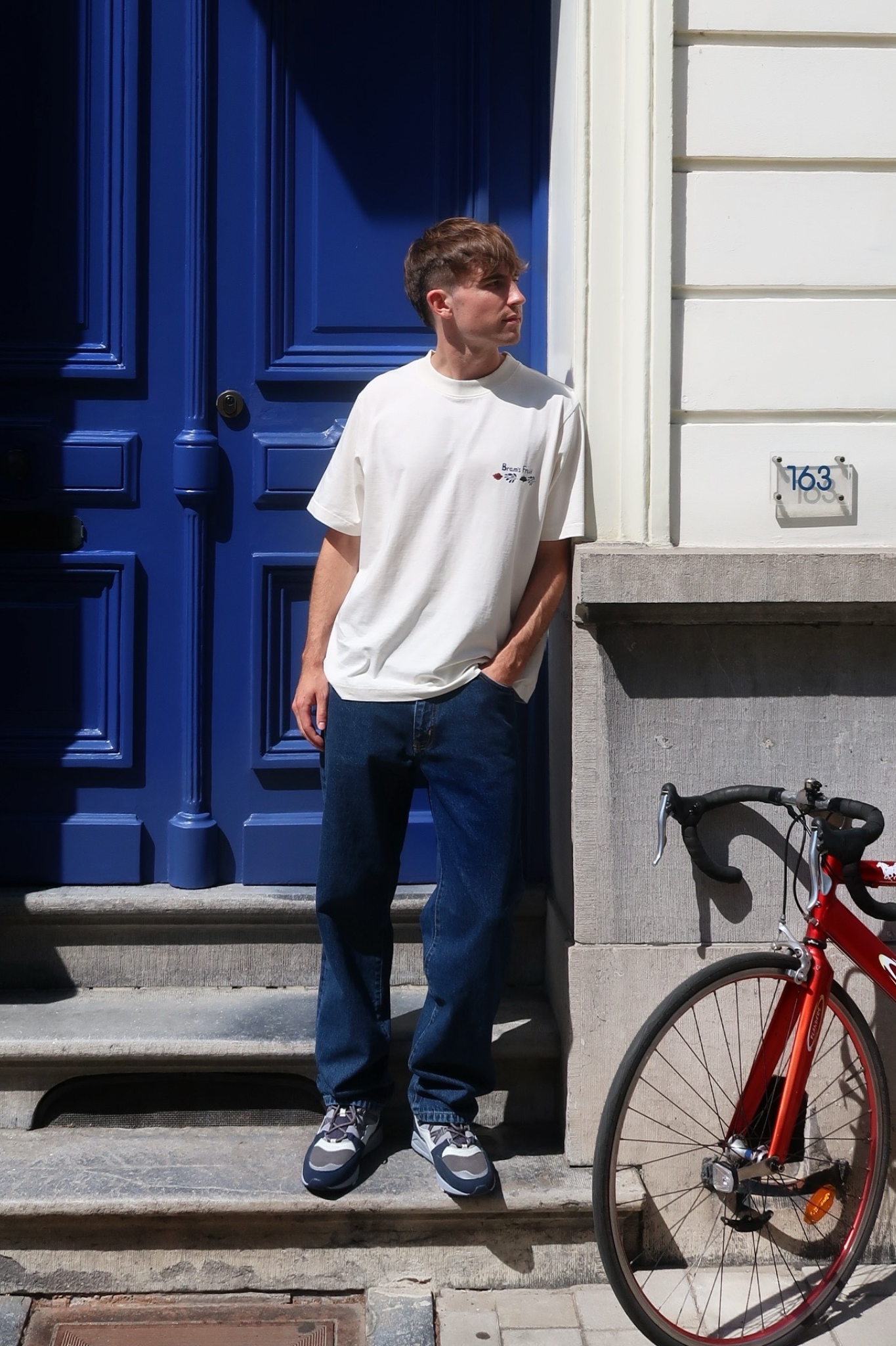 FLORA T-SHIRT - SOLID WHITE