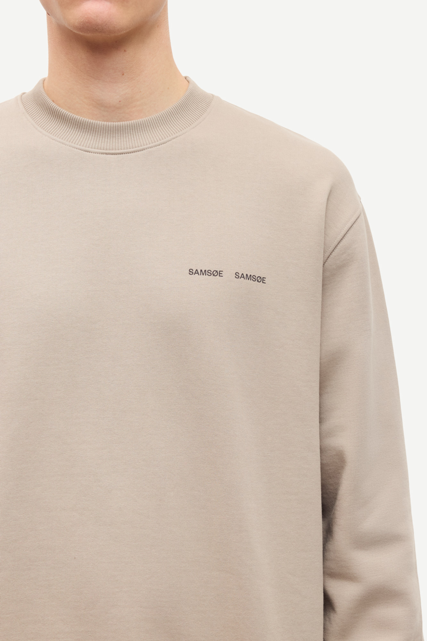 NORSBRO CREW NECK - ELEPHANT SKIN