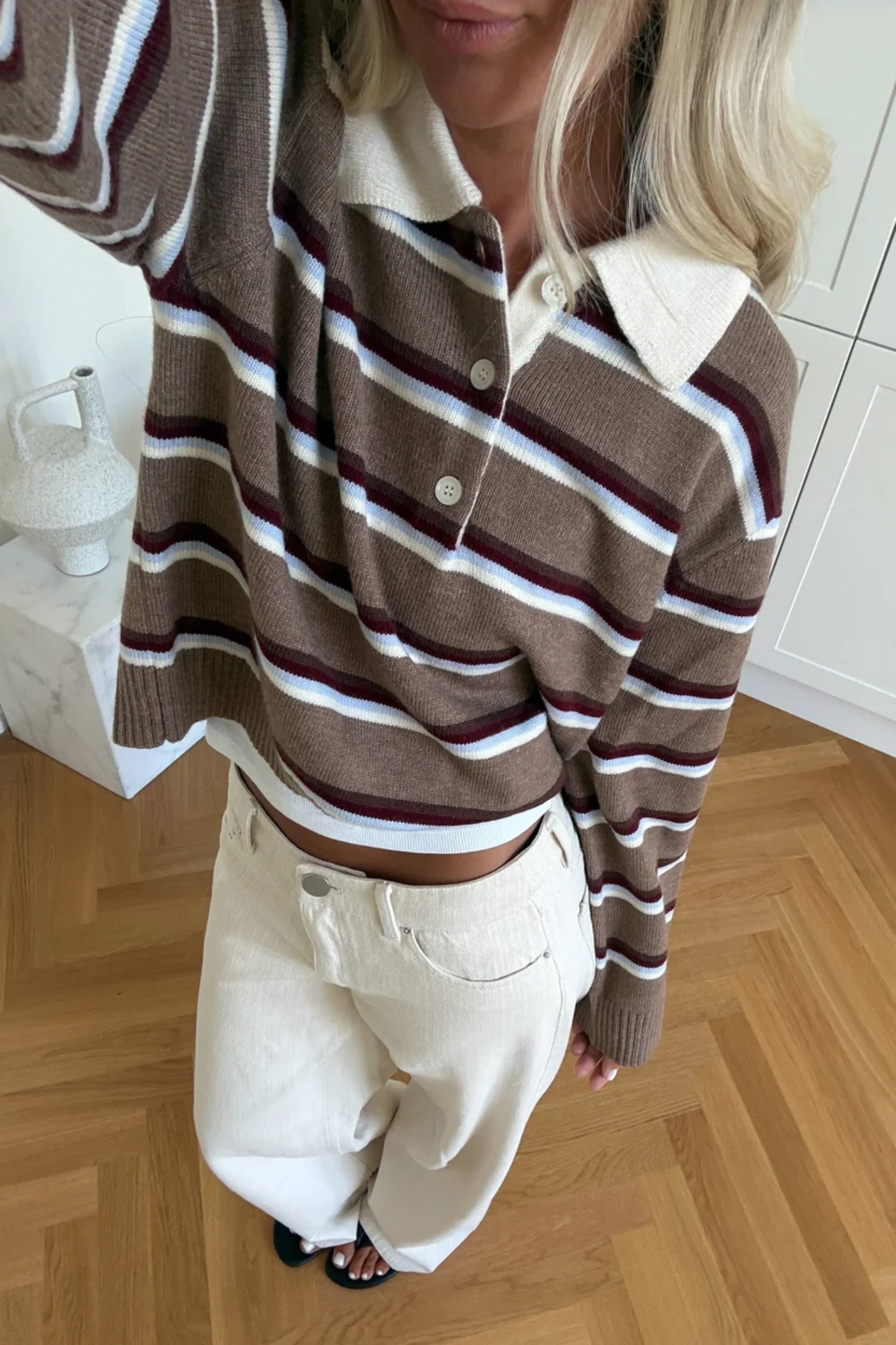 MERRYLL KNIT - DELISSA MULTI STRIPE