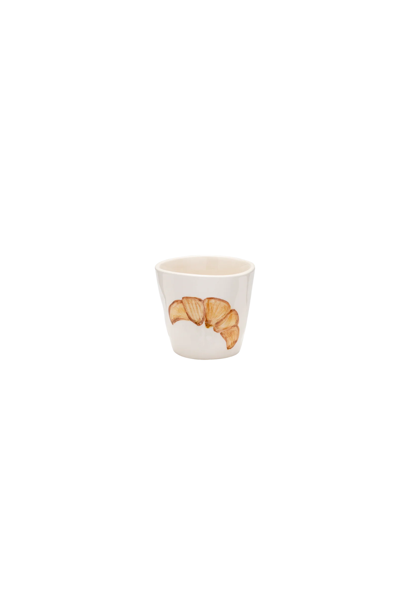 CROISSANT ESPRESSO CUP - BROWN